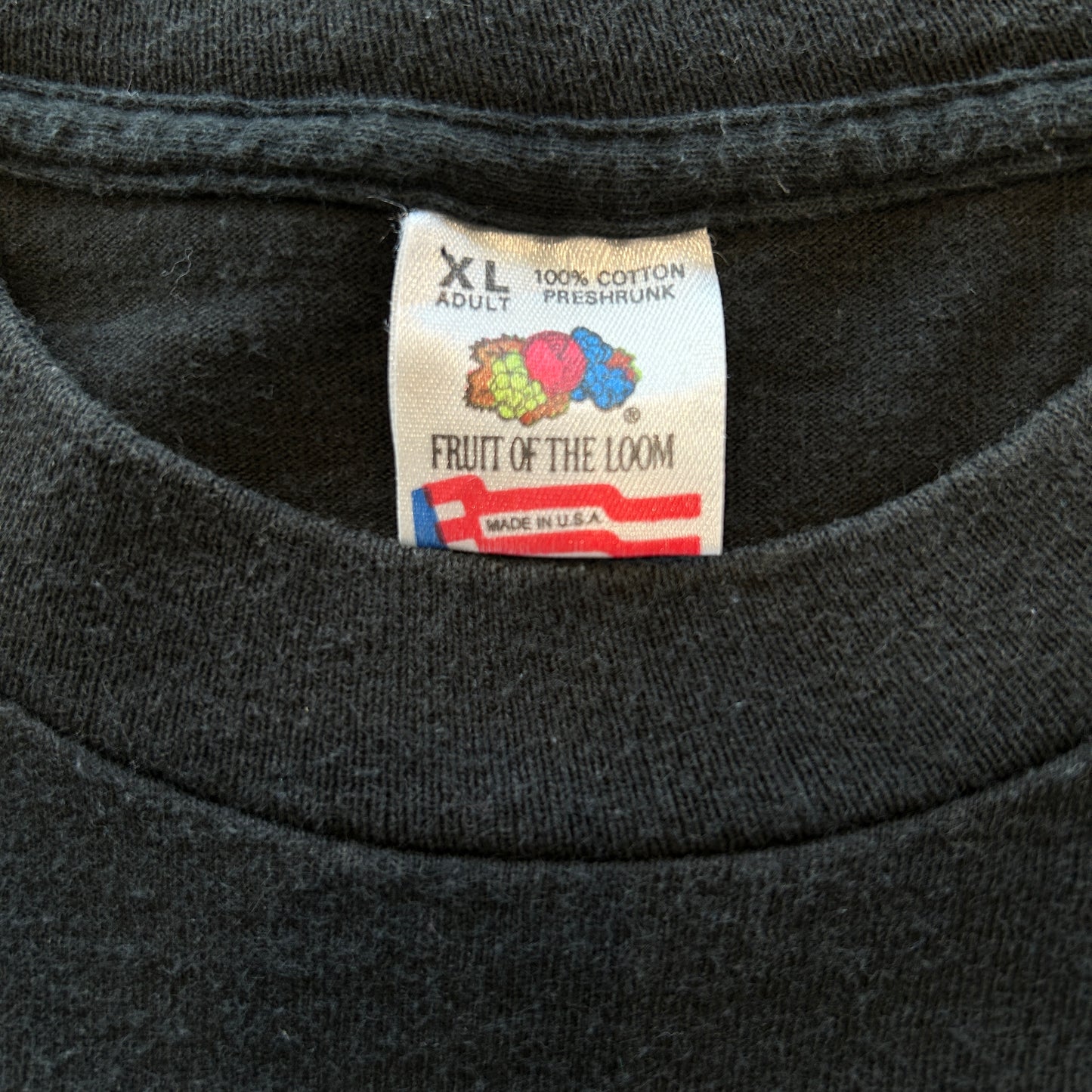 90's R.E.M ”Birds Eye View Of Business Section"バンドTシャツ 黒(XL)/A7507T-SO