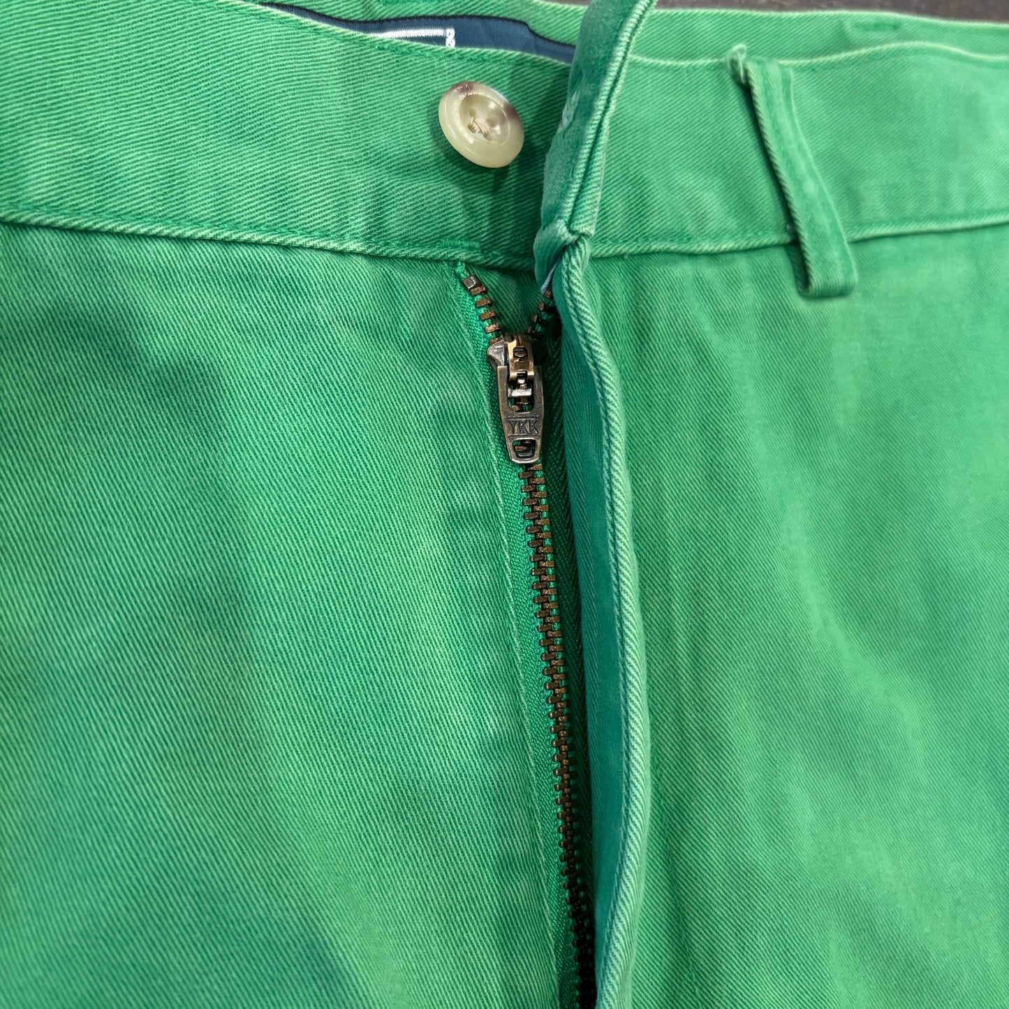00's Polo Ralph Lauren ショーツ ハーフパンツ 緑 (34)/A3906P-SO