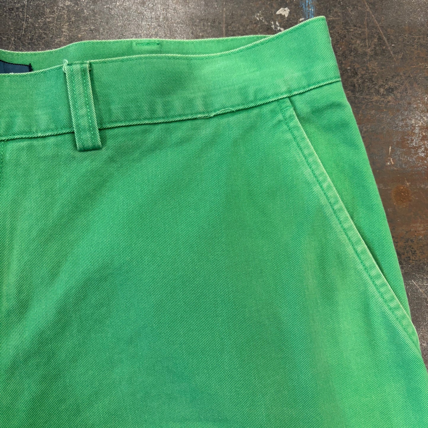 00's Polo Ralph Lauren ショーツ ハーフパンツ 緑 (34)/A3906P-SO