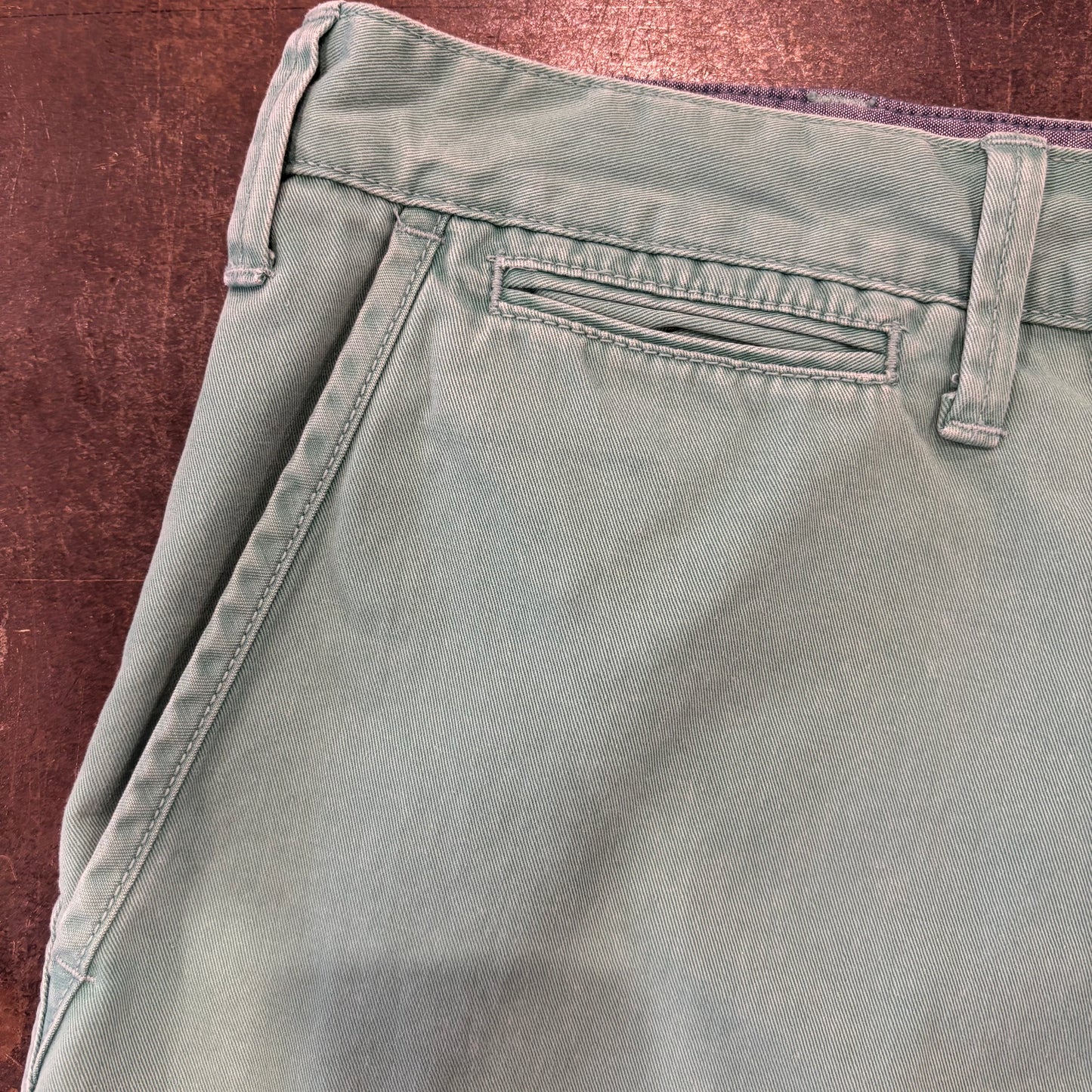 00's Polo Ralph Lauren ショーツ ハーフパンツ エメラルドグリーン 36/A4438P-SO