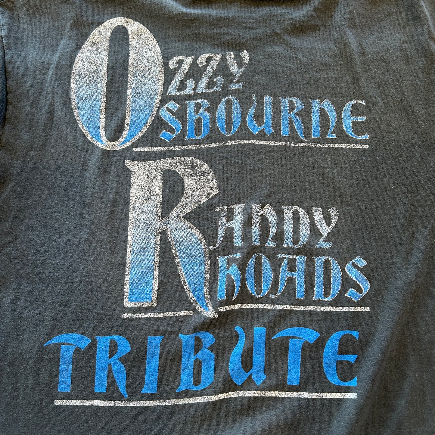 80's Ozzy Osbourne&Randy Roads”トリビュート〜ランディ・ローズに捧ぐ”プロモTシャツ/A7506T-SO