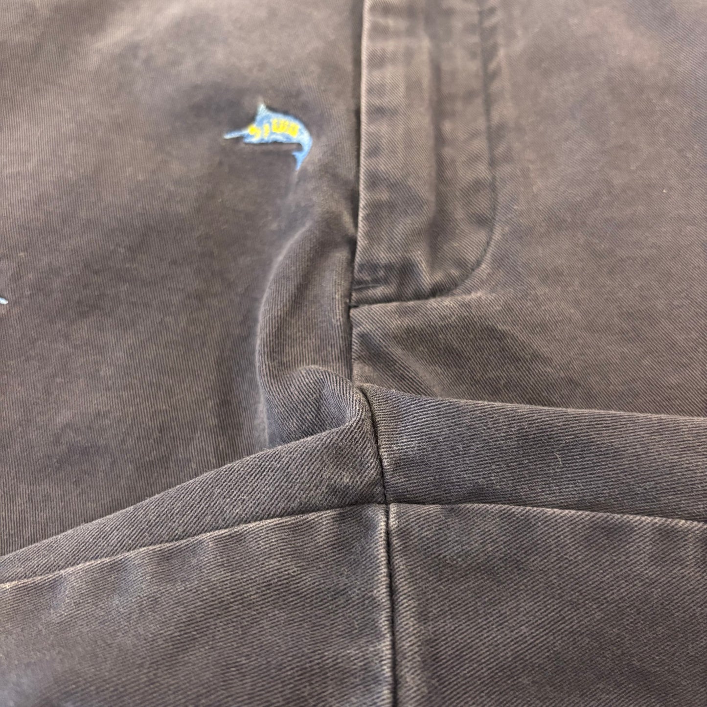 00's Polo Ralph Lauren カジキ 刺繍柄 ショーツ ハーフパンツ ネイビー (34)/A7320P-SO