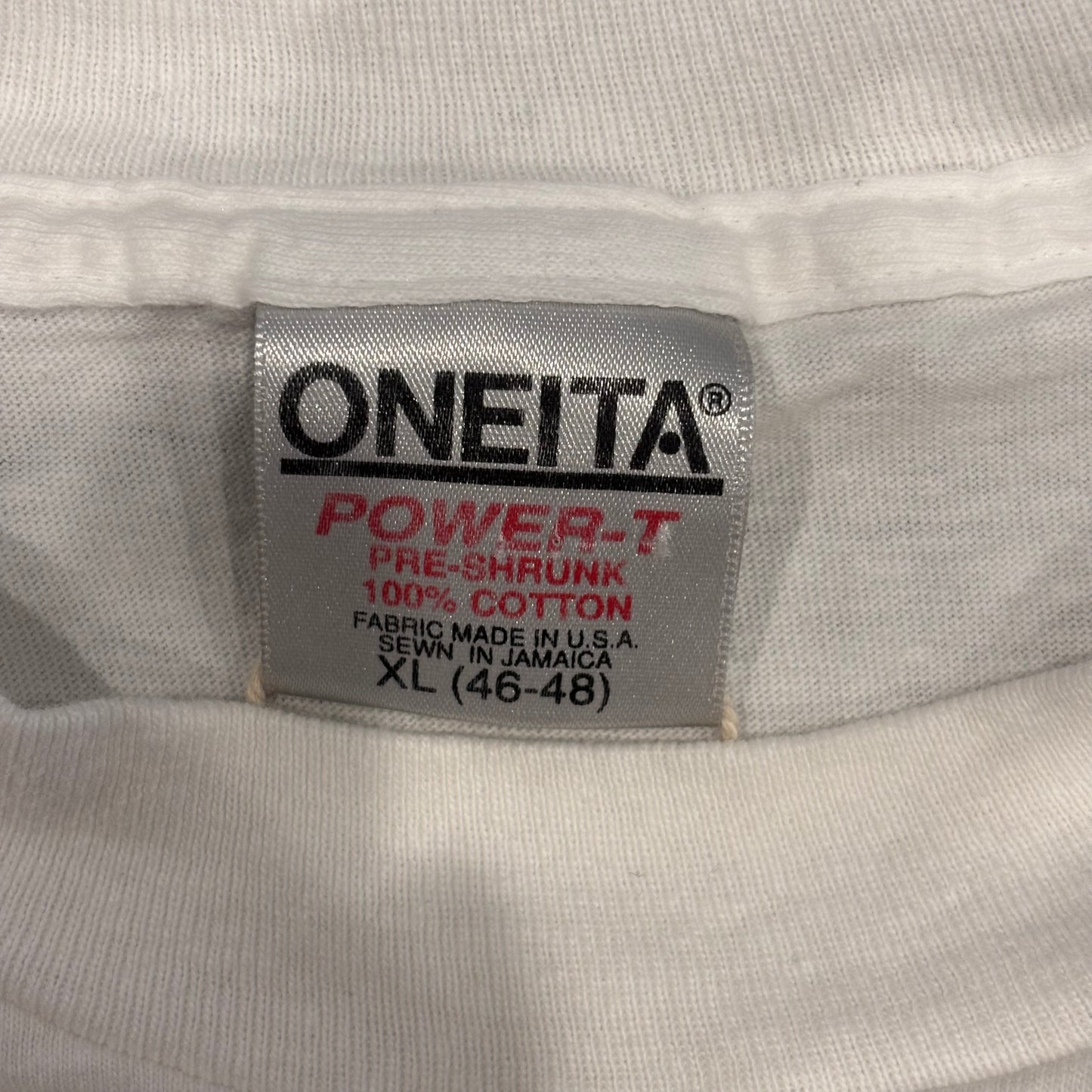 90's ONEITA Being an heir.. Gets me pumped ROMANS 8 : 17 キリスト バスケ メッセージTシャツ 白 (XL)/B2697T-SO