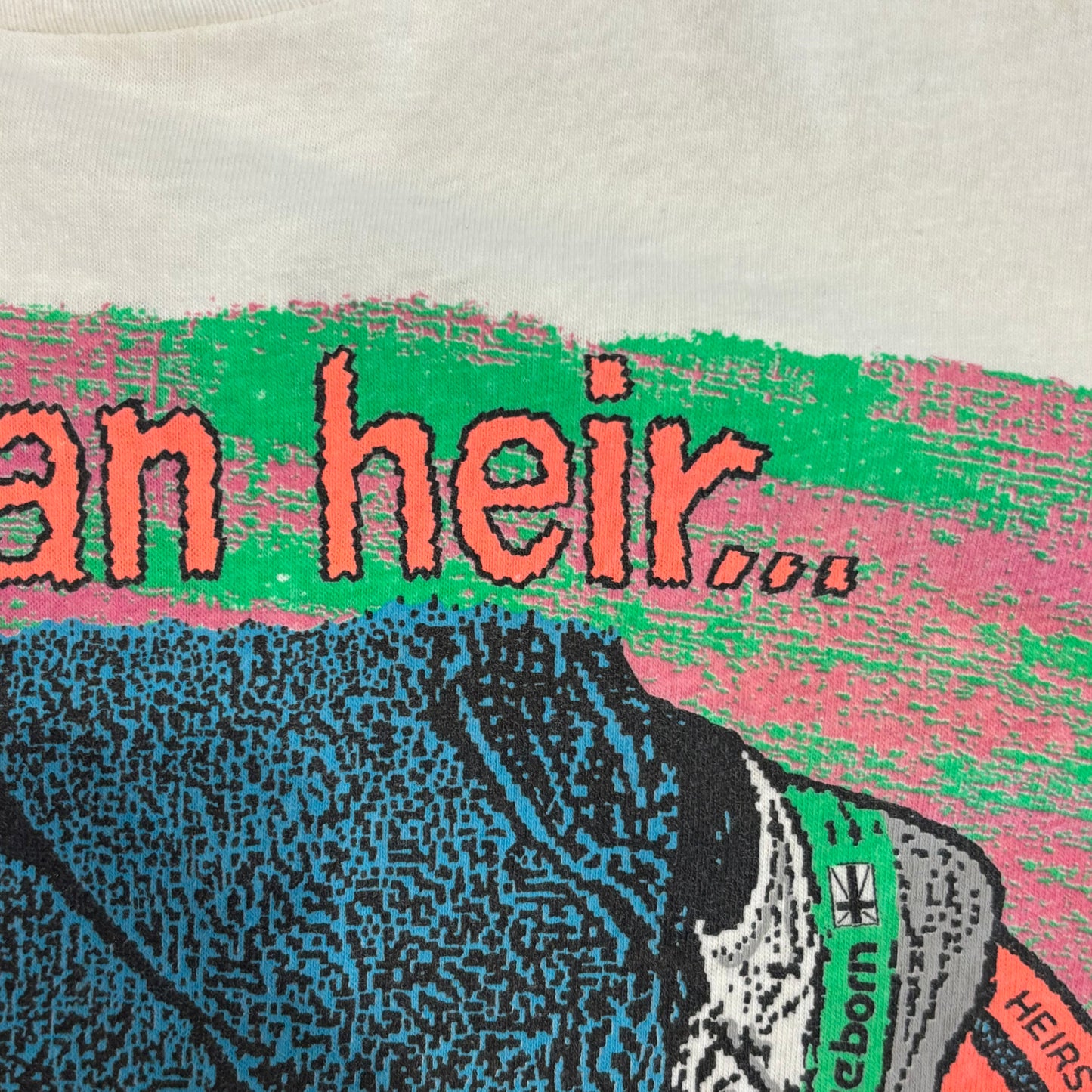 90's ONEITA Being an heir.. Gets me pumped ROMANS 8 : 17 キリスト バスケ メッセージTシャツ 白 (XL)/B2697T-SO