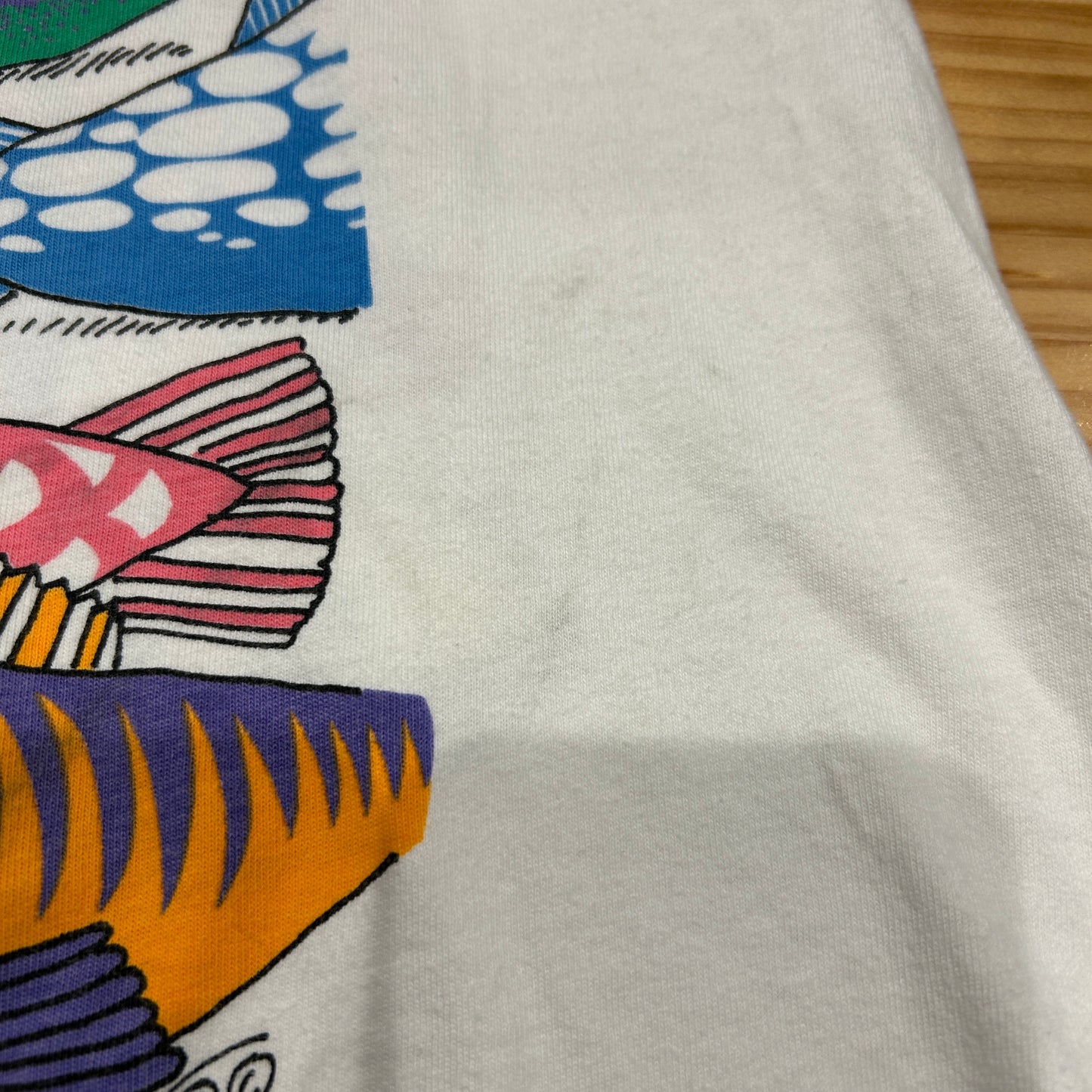 90's Crazy Shirt ”クリバンキャット" プリントTシャツ スーベニア ハワイ 白(L)/C0707T-SO