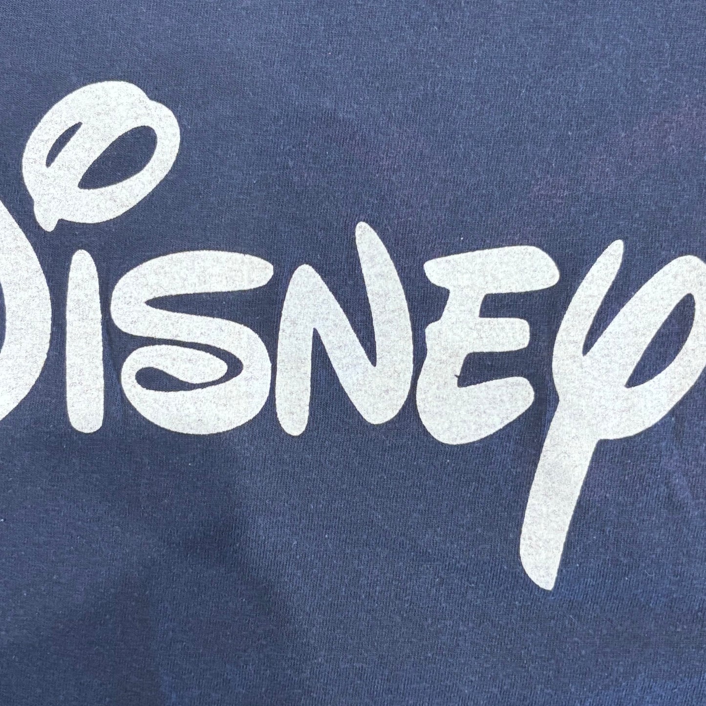 90's Disney '96 ミッキープリント ディズニーTシャツ 紺 (XL)/B2791T-SO