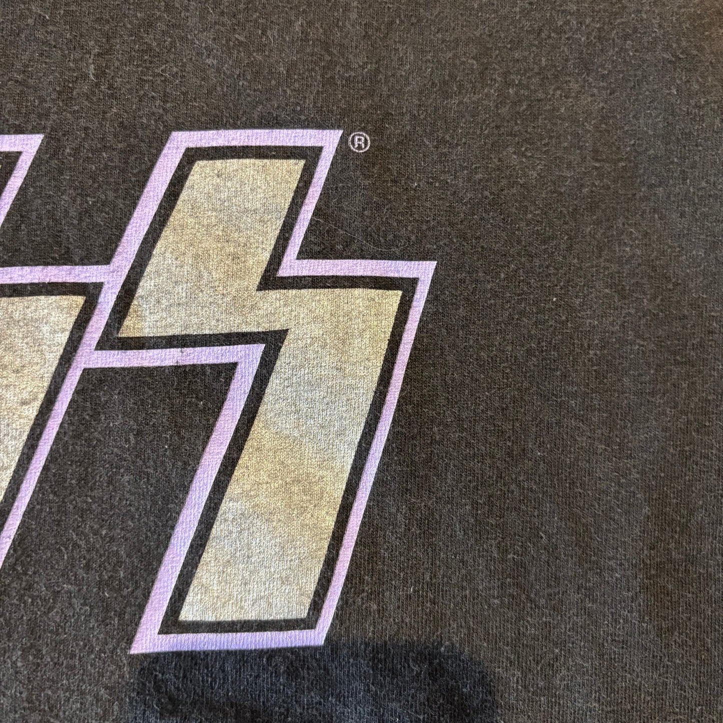 00's TENNESSEE RIVER KISS 文字プリントTシャツ 黒 XL /A7331T-SO