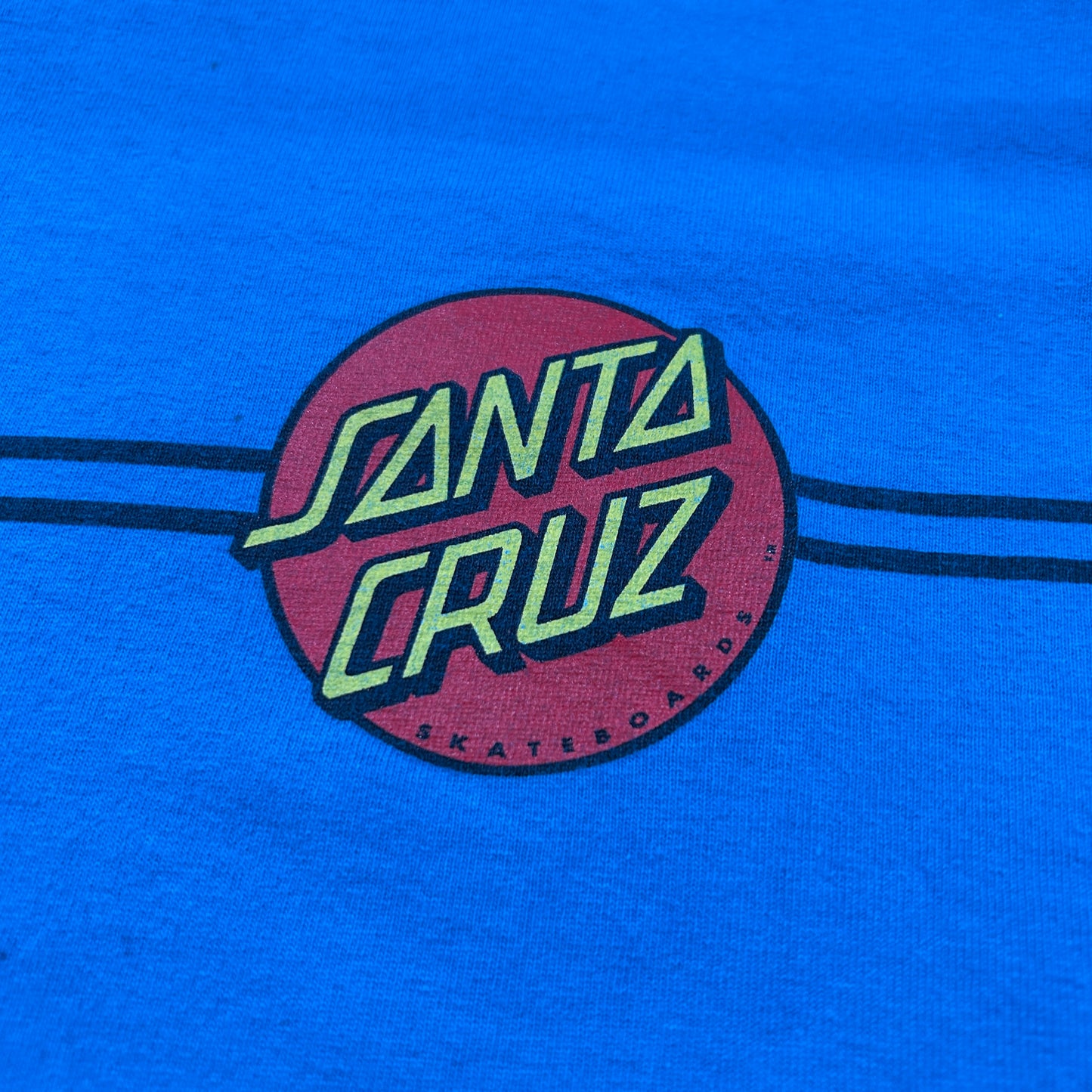 00's SANTA CRUZ logo ロゴ Tシャツ (L)/A7519T-SO