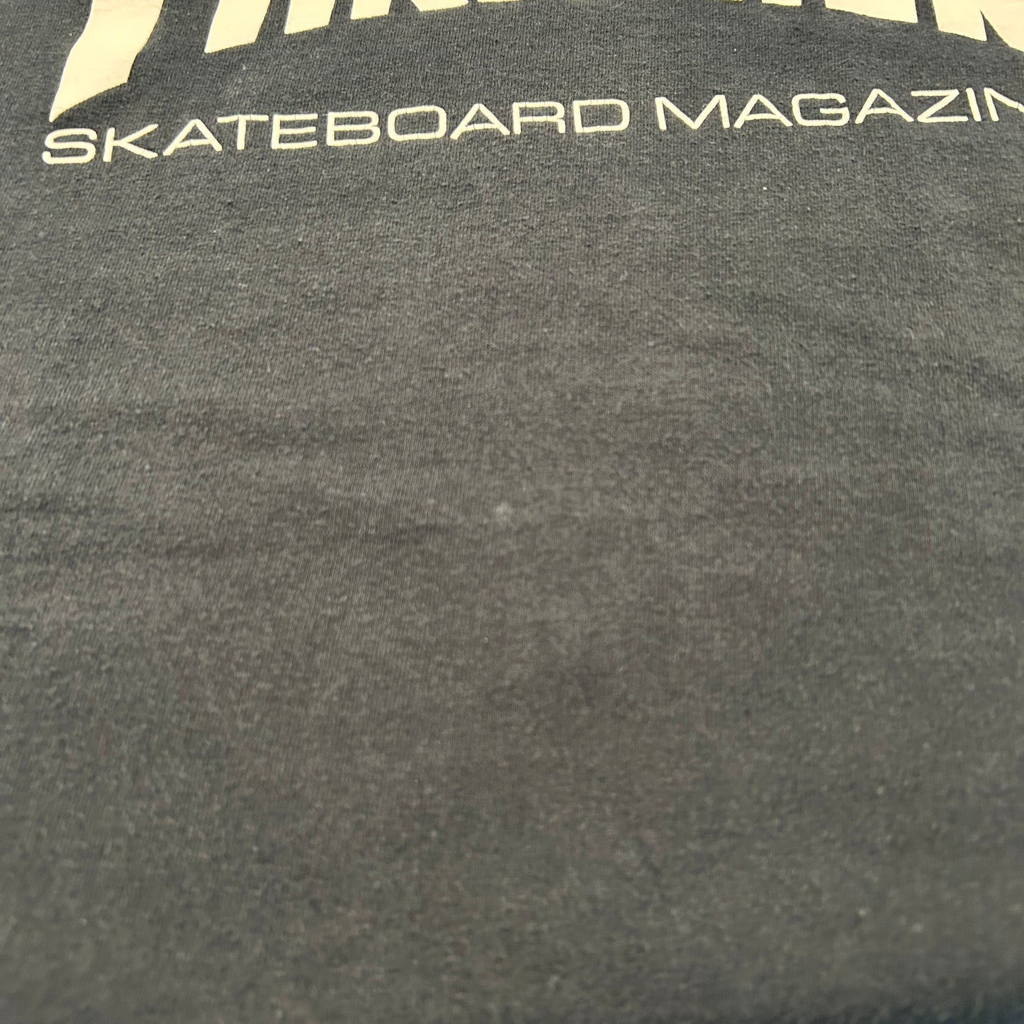 00's THRASHER "SKATEBOARD MAGAZINE" スラッシャー Tシャツ ブラック (不明)/A7520T-SO