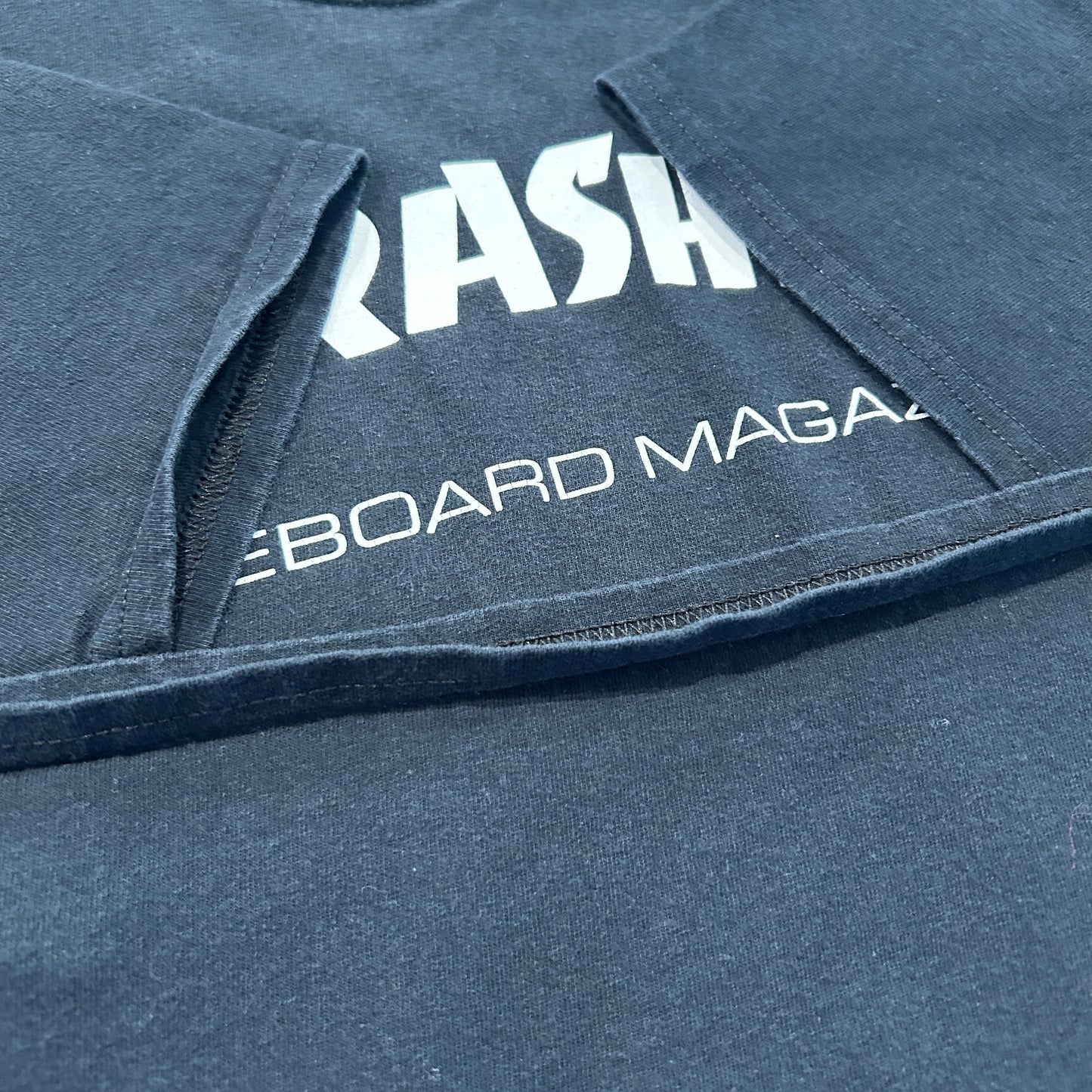 00's THRASHER "SKATEBOARD MAGAZINE" スラッシャー Tシャツ ブラック (不明)/A7520T-SO
