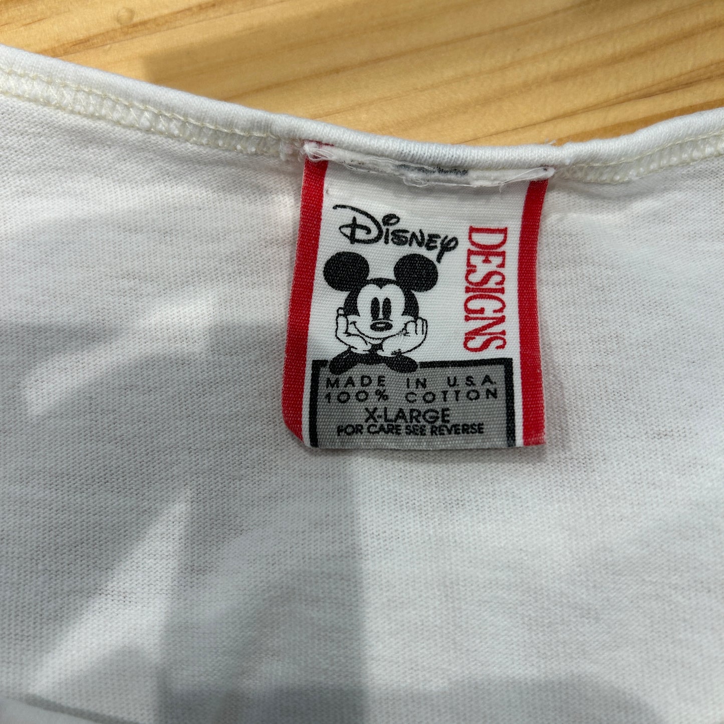 90's Disney Designs ディズニー ライオンキング プリントタンクトップ 映画 USA製 白(XL)B2060T-SO