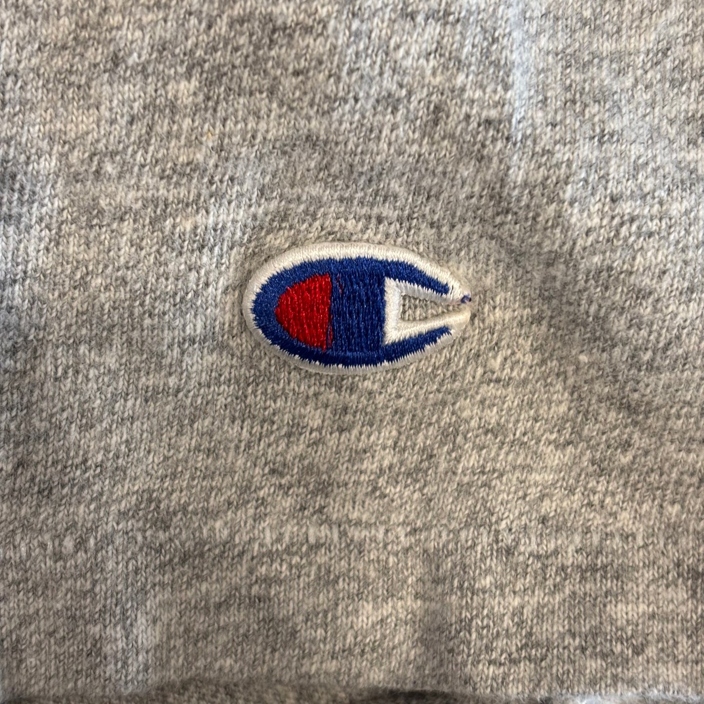 90's Champion 無地Tシャツ グレー (XL)/B2793T-SO