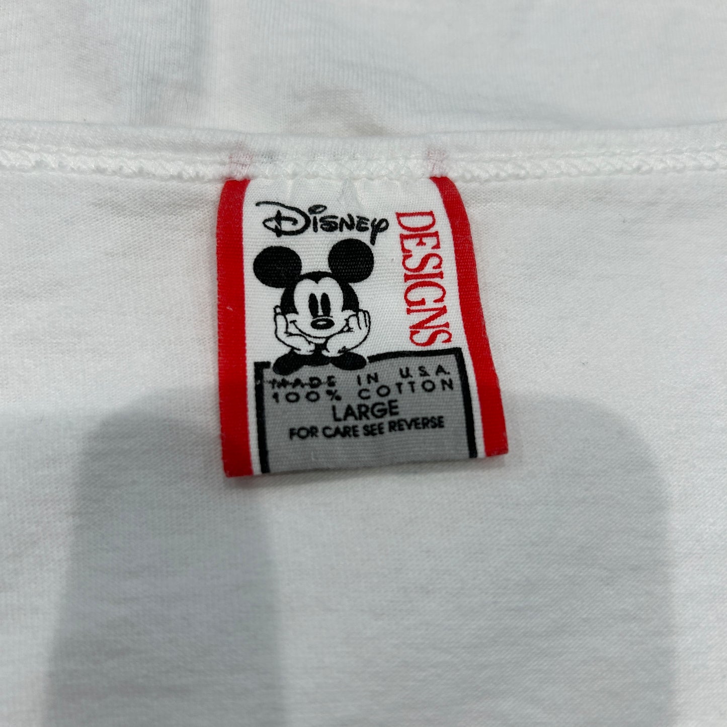 90's Disney Designs "WALT DISNEY WORLD"ディズニー プリントタンクトップ 白(L)/B1948T-SO