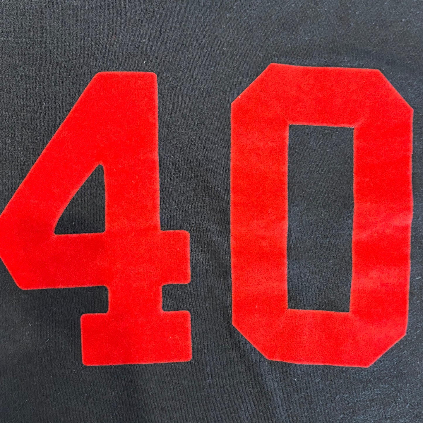 90's ART WORKS "40" ナンバリングTシャツ 黒 (XL)/A2794T-SO