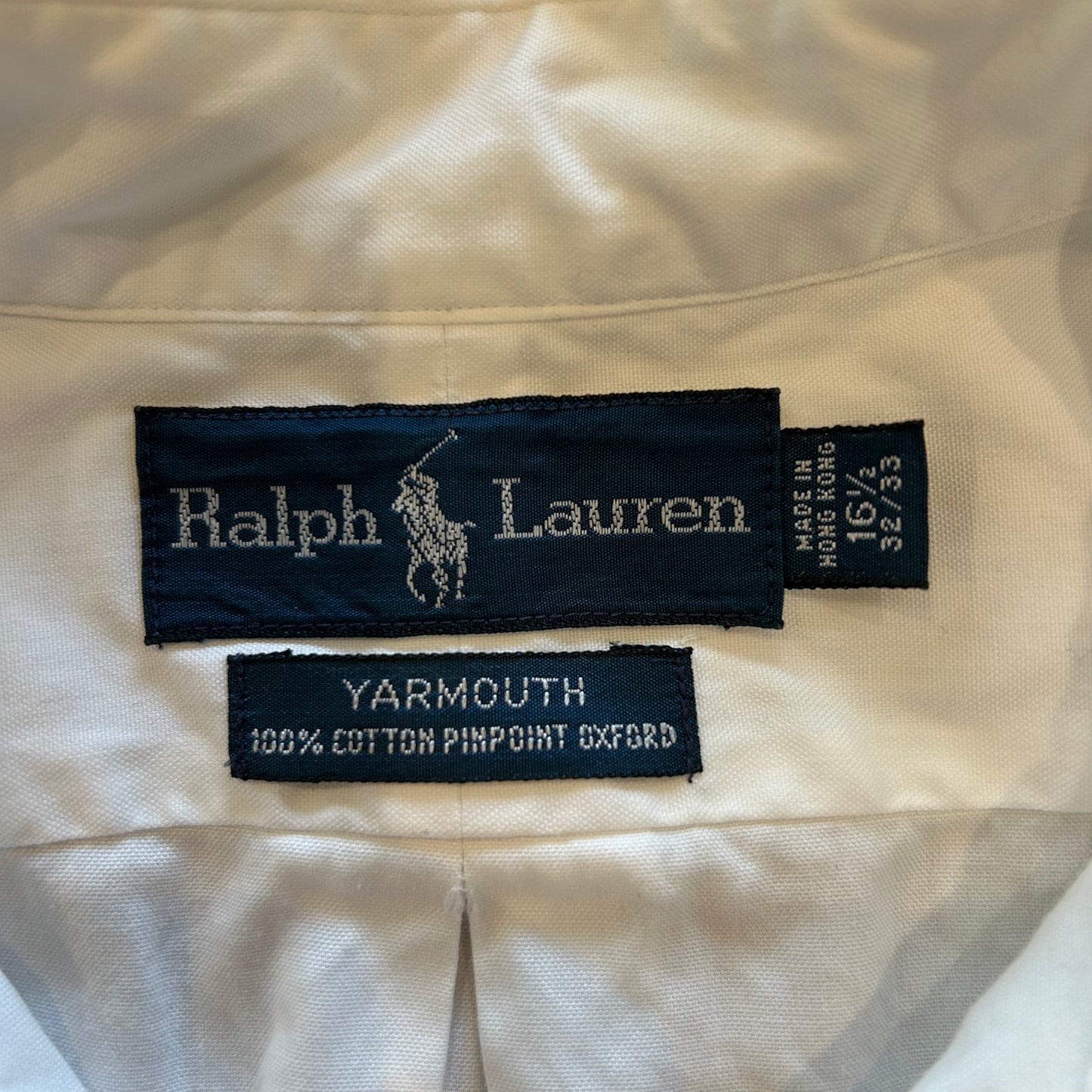 00's Polo by Ralph Lauren "YARMOUTH" (16 1/2)/A6337SH-SO