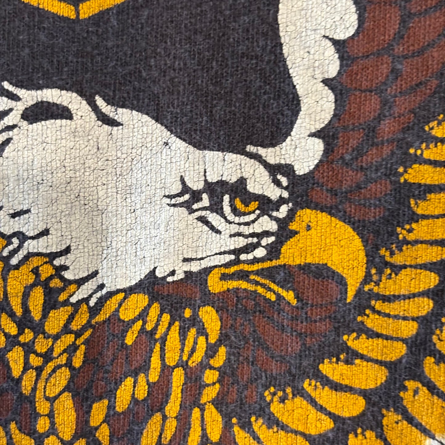 90's Harley-Davidson イーグル プリントTシャツ 黒 (サイズ不明)/A6960T-SO