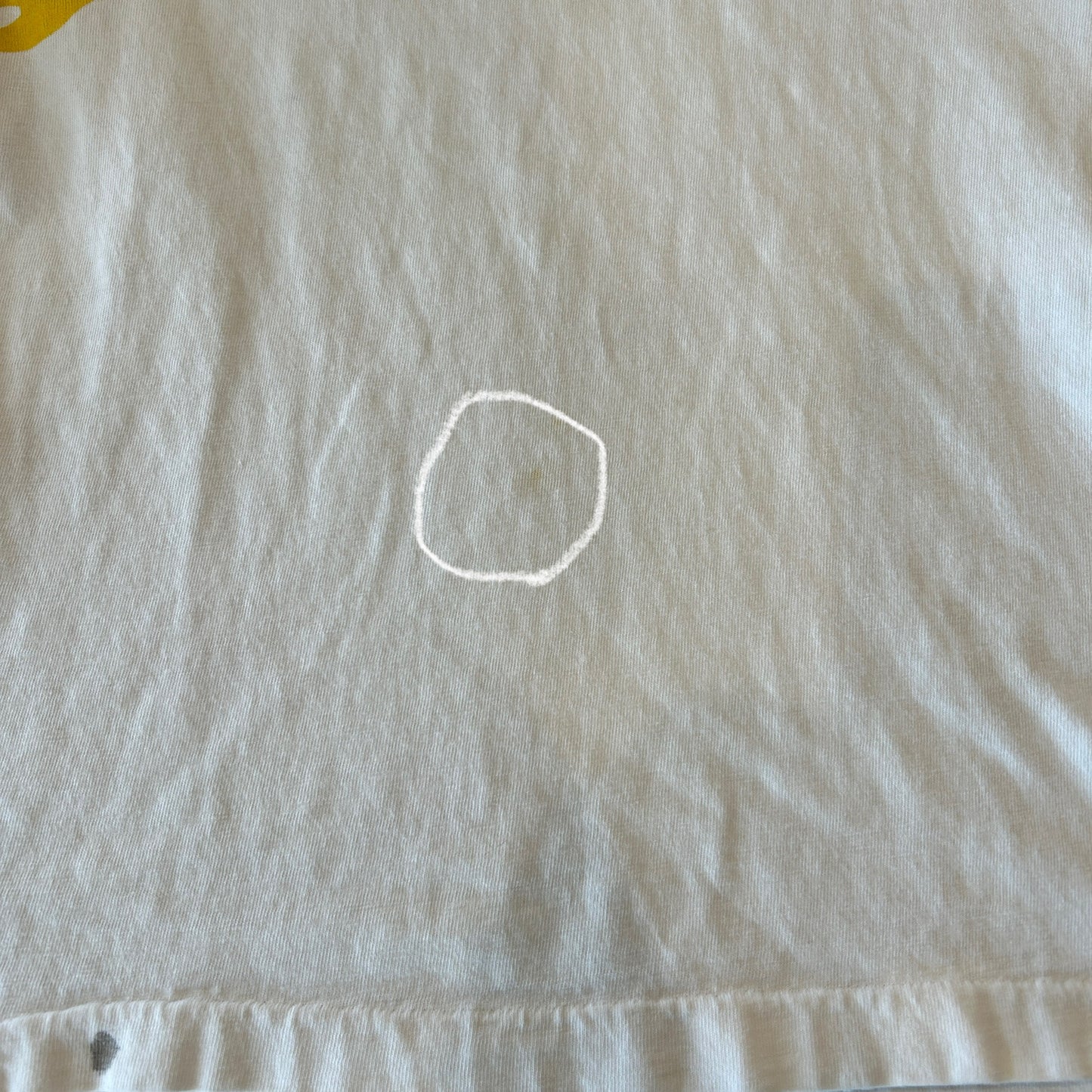 90's Hanes UNION COLLEGE イベントTシャツ アート 白(XL)/A7327T-SO