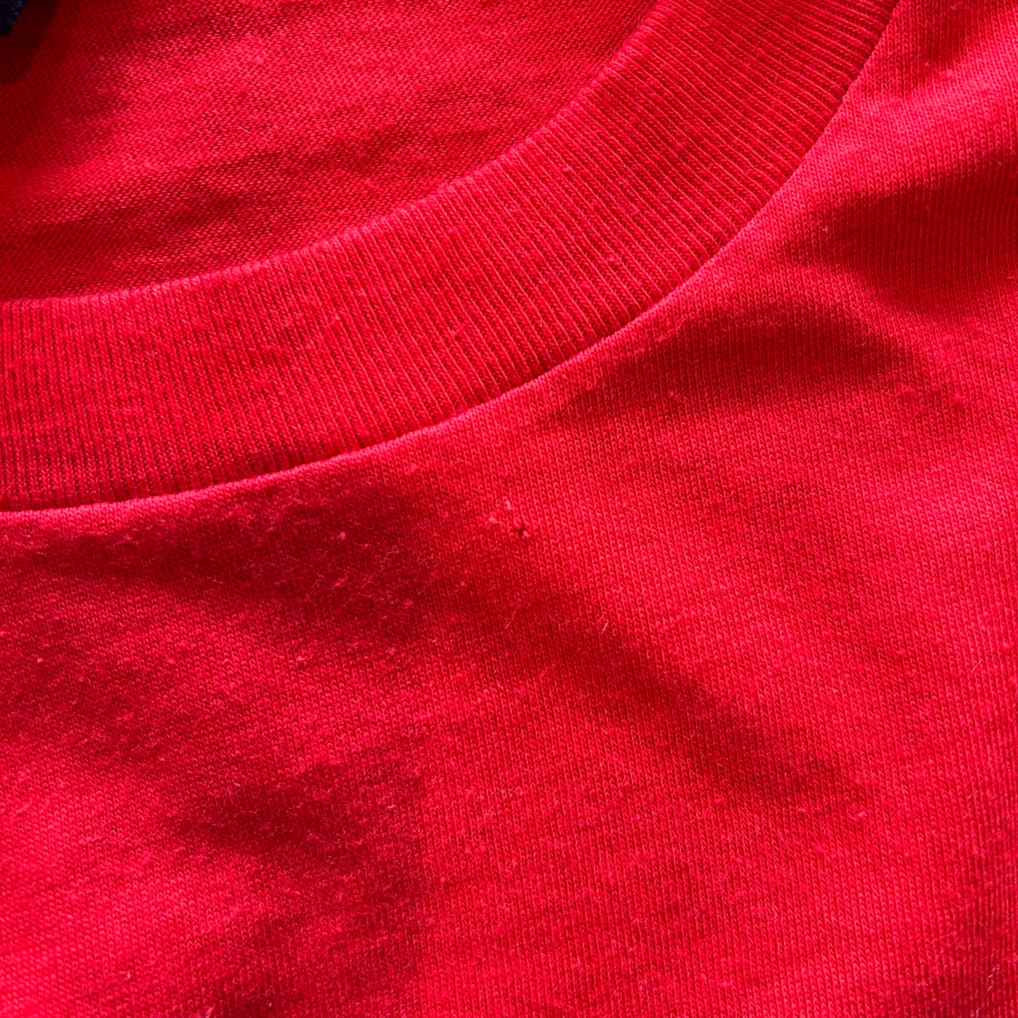 80's NIKE AIR JORDAN ウィングロゴTシャツ 赤(L)A6360T-SO