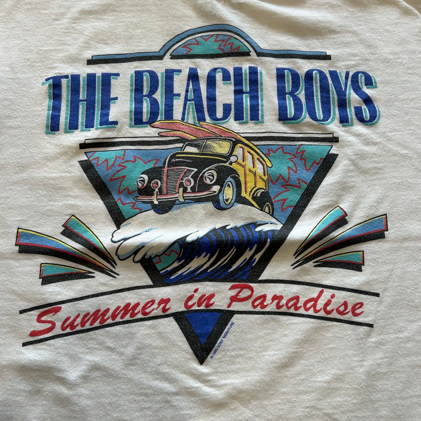 90’s ONEITA THE BEACH BOYS WORLD TOUR Tシャツ (XL)/A3652T-SO