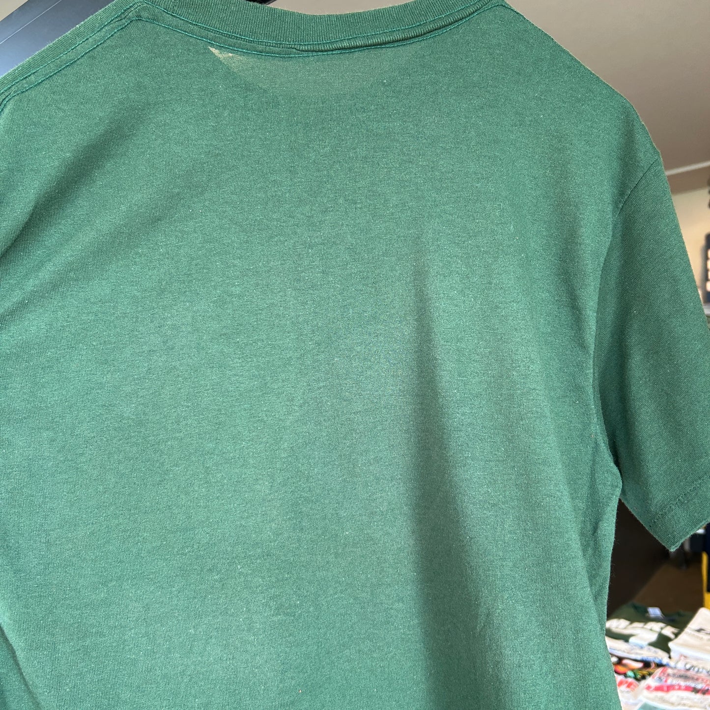 80's Champion SUNY FARMINGDALE カレッジTシャツ トリコ 緑(L)/A7306T-SO