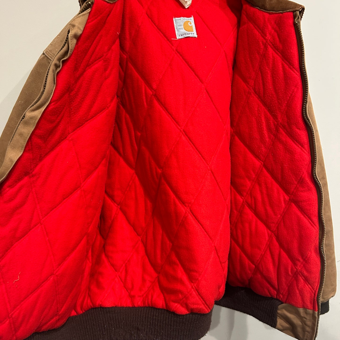80's Carhartt. カーハート サンタフェジャケット 100周年 ブラウン/A8789O-SO