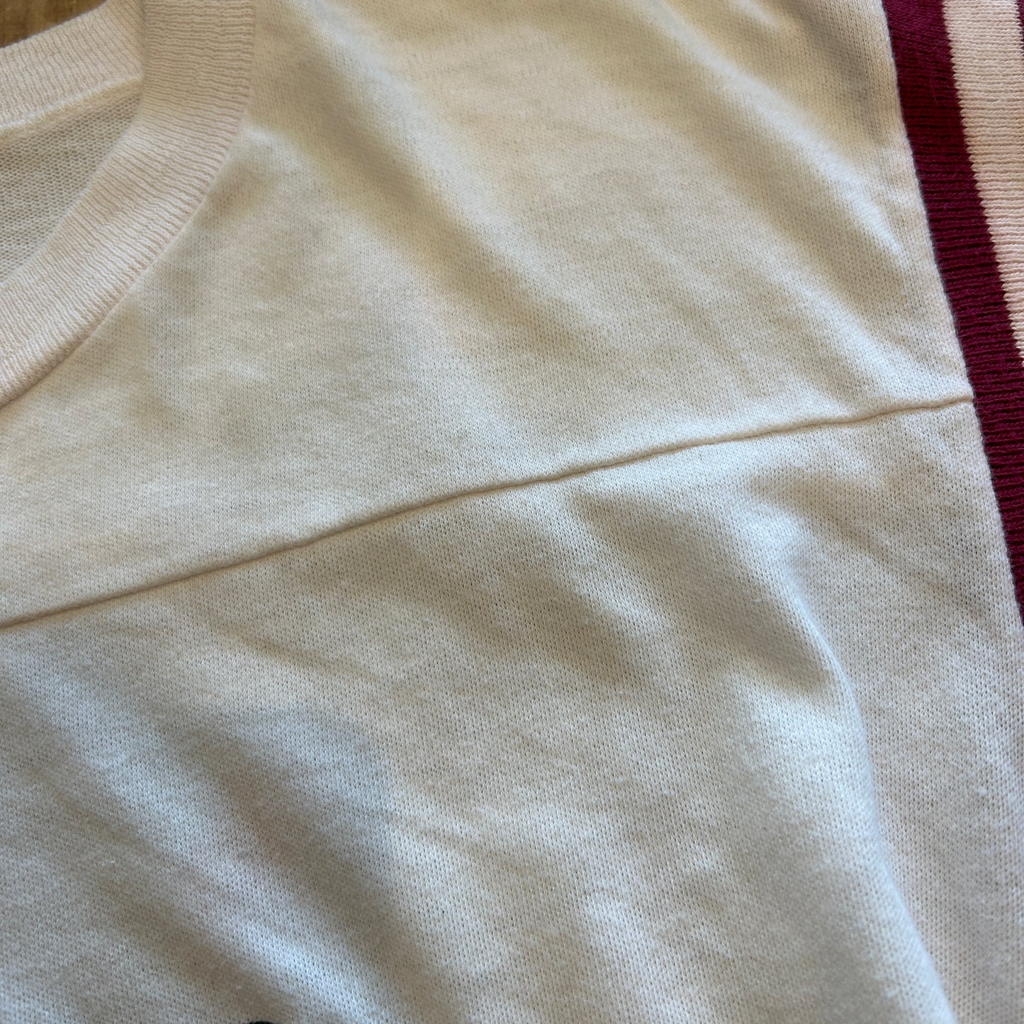 80's ARTEX スヌーピー GO TEAM! フットボールTシャツ (L)/A7304T-SO