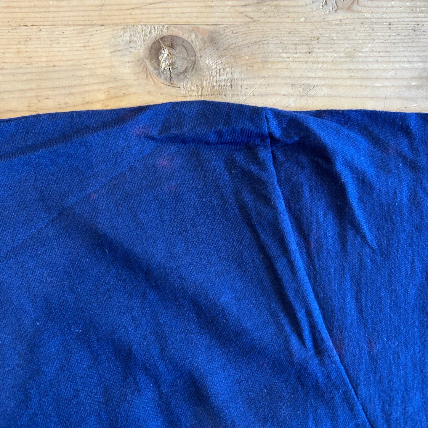 70's Hanes vice Drugs&the law ヒューストン大学 カレッジTシャツ紺色(L)/A6362T-SO