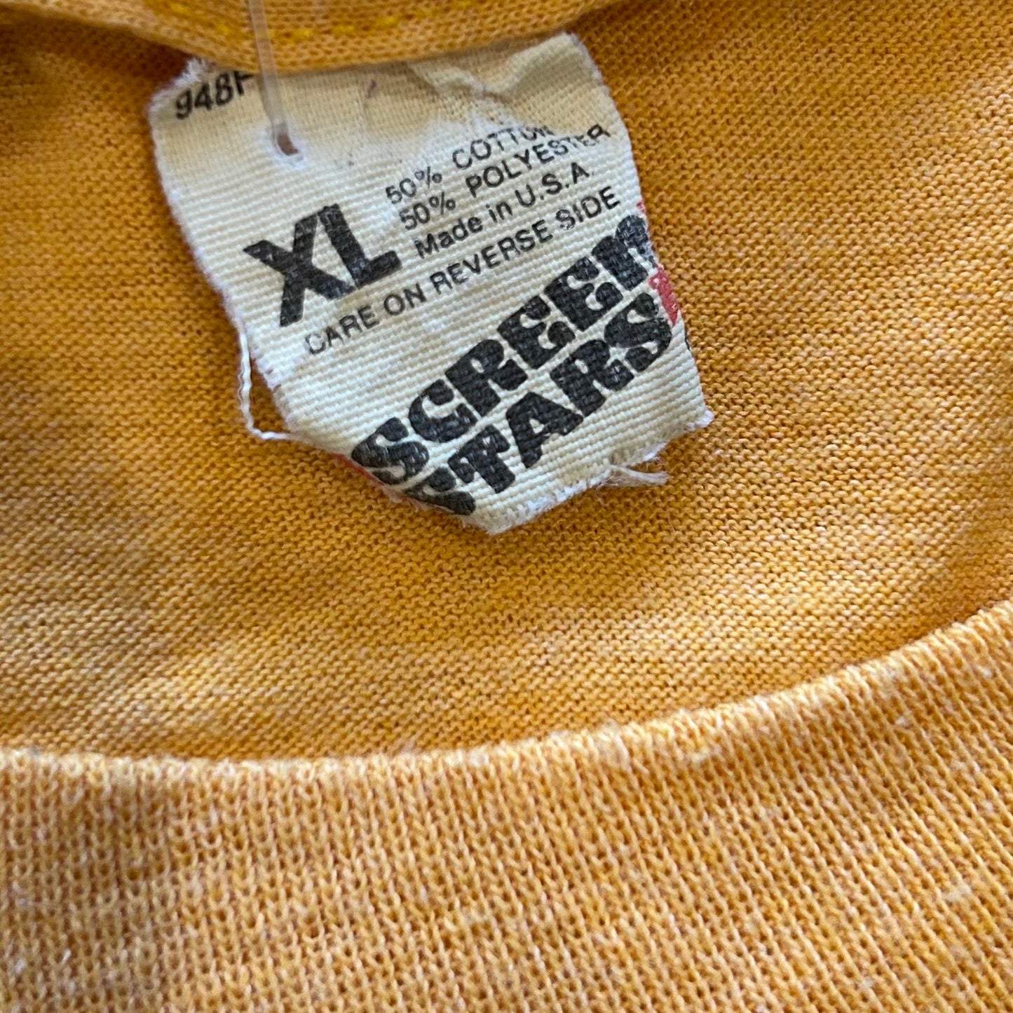 90's PITTSBURGH PENGUINS Tシャツオレンジ(XL)/A2966T-S
