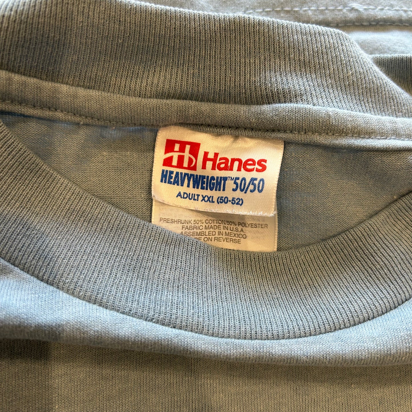 90's Hanes Hershey's Milk chocolate 企業Tシャツ 水色(XXL)/A3832T-S