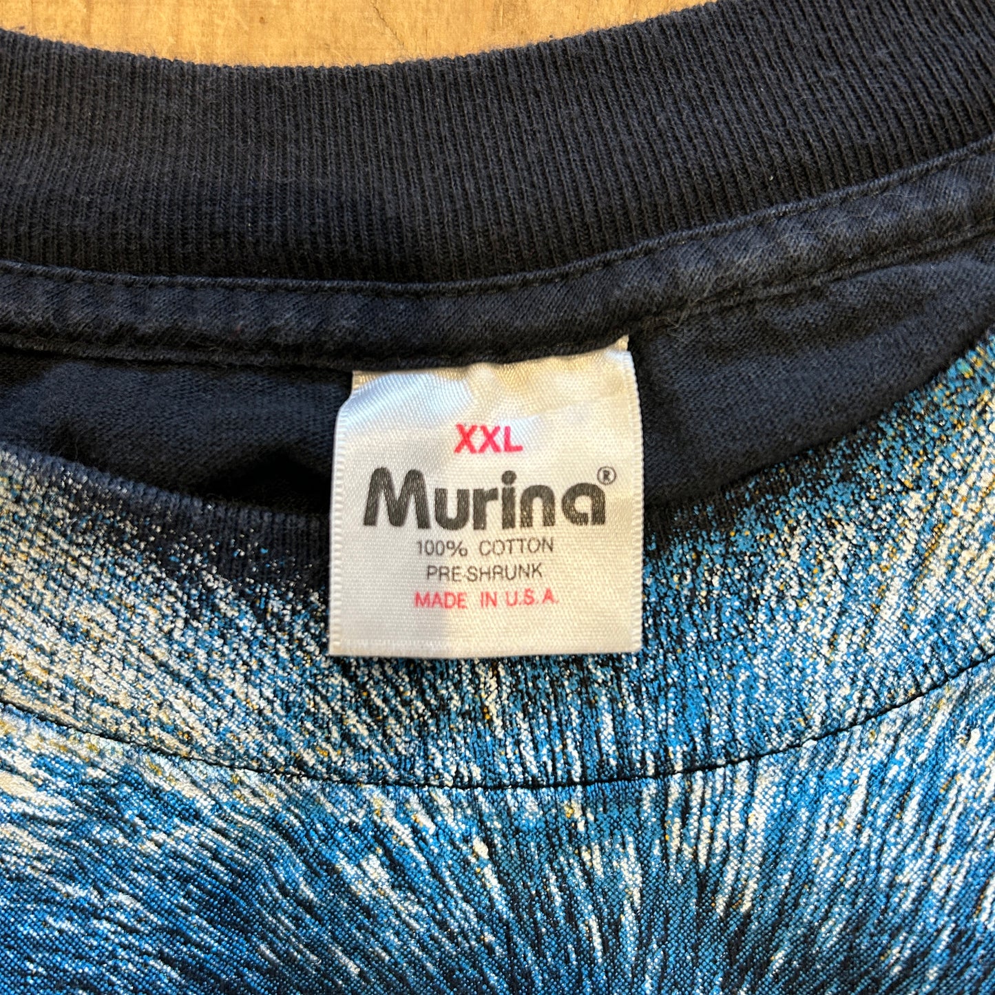 90's Murina Bobby G's ゴリラ オールーオーバープリントTシャツ 黒(XXL)/B2772T-SO