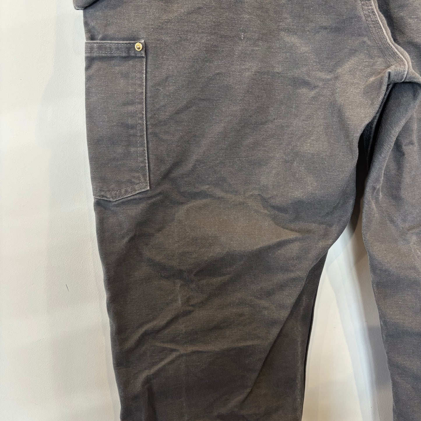 Carhartt カーハート ダブルニー ワークパンツ B01 GVL グレー (36×34)/B3433P-SO