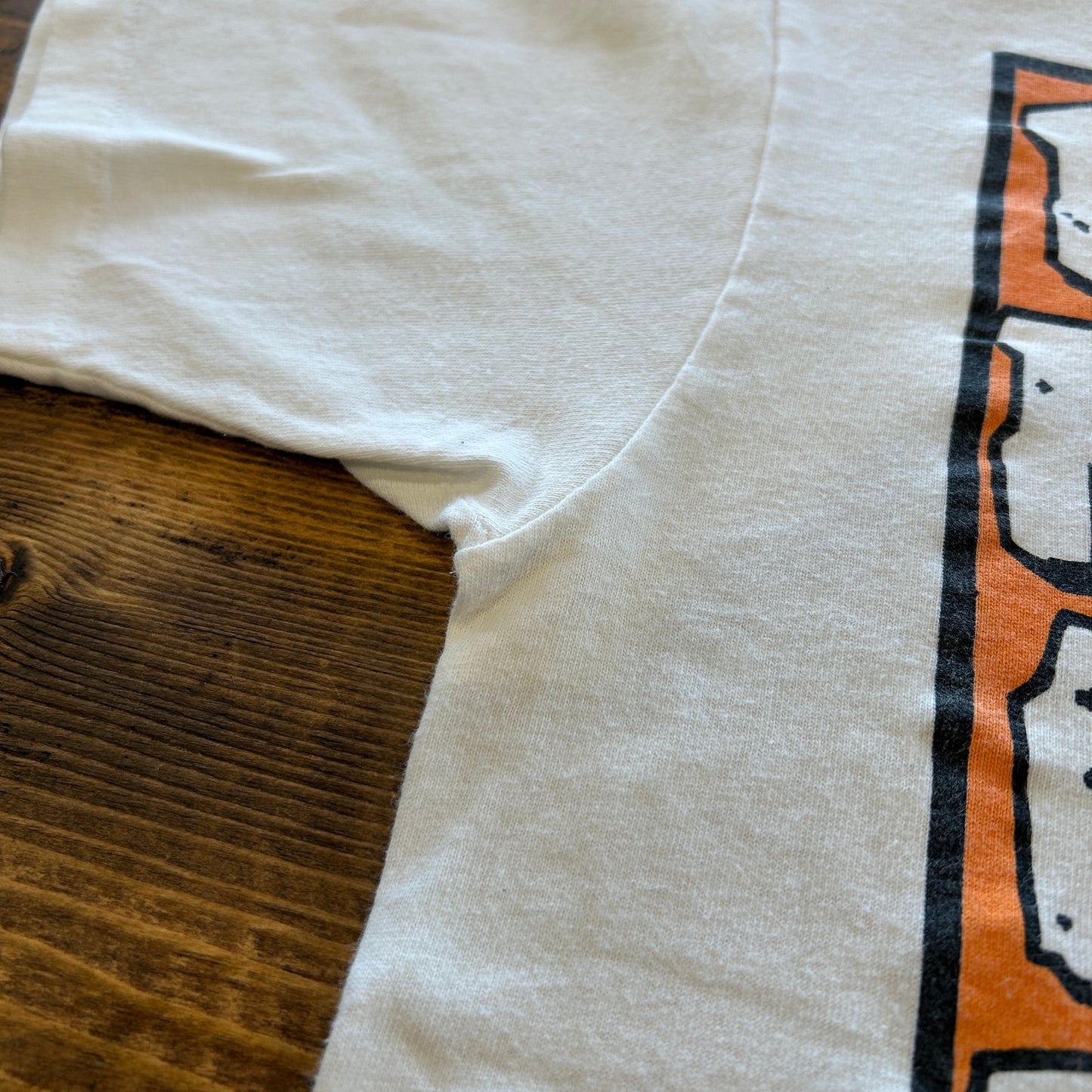 90's DELTA "FRED FLINTSTONE" Tシャツ ホワイト (L)/A7575T-SO