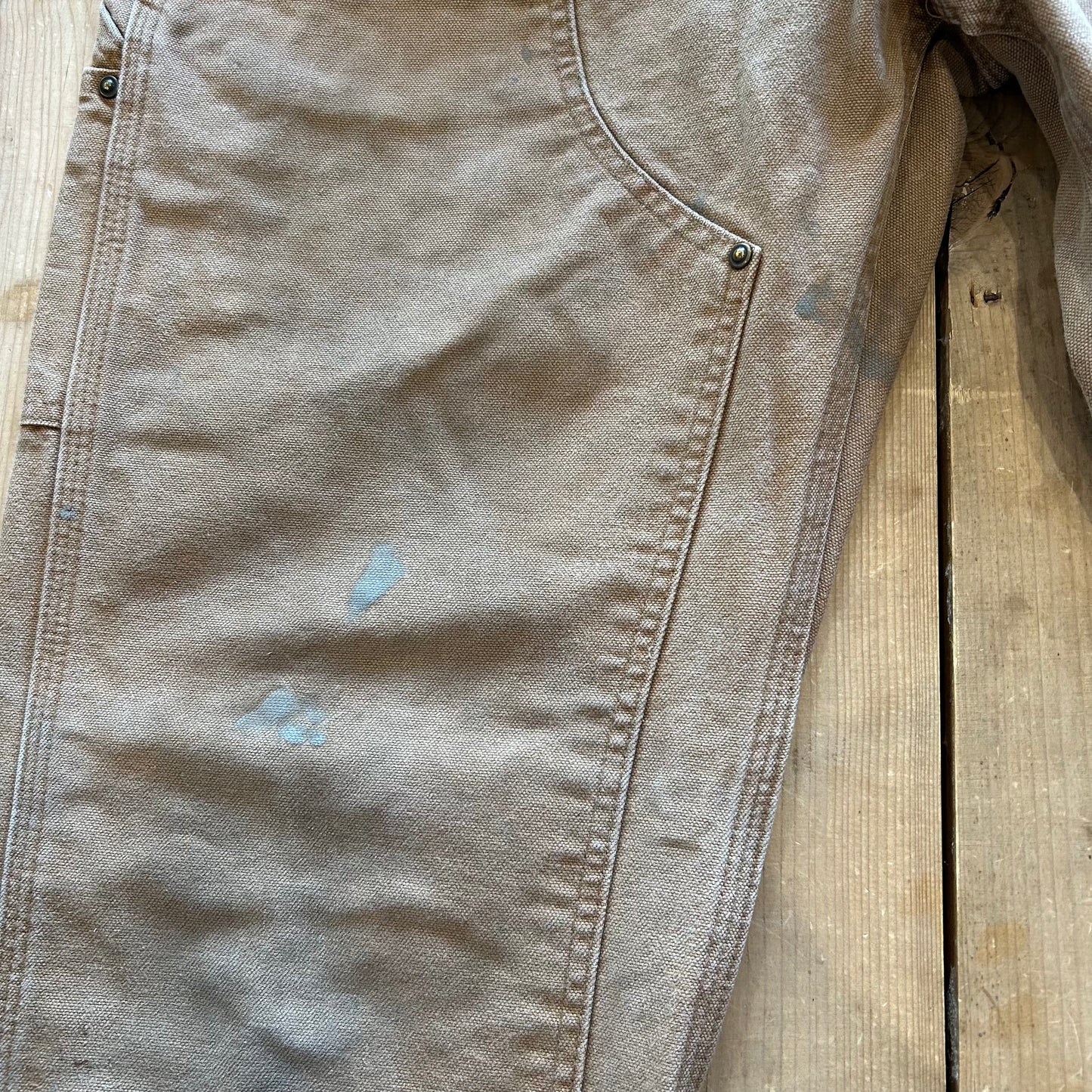 00's Carhartt ダブルニー ワークパンツ B136 BRN(32×32)/A6367P-SO