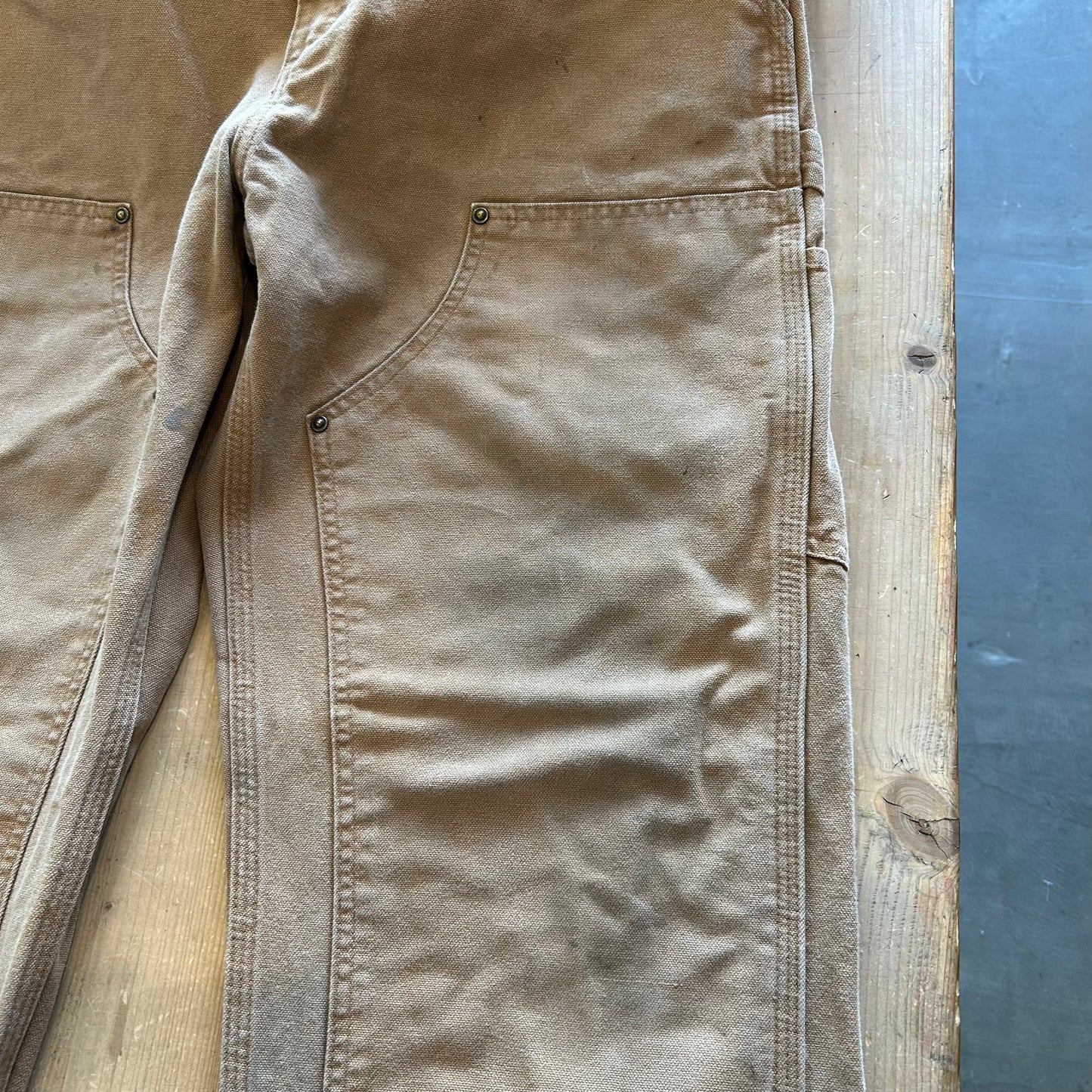 00's Carhartt ダブルニー ワークパンツ B136 BRN(32×32)/A6367P-SO