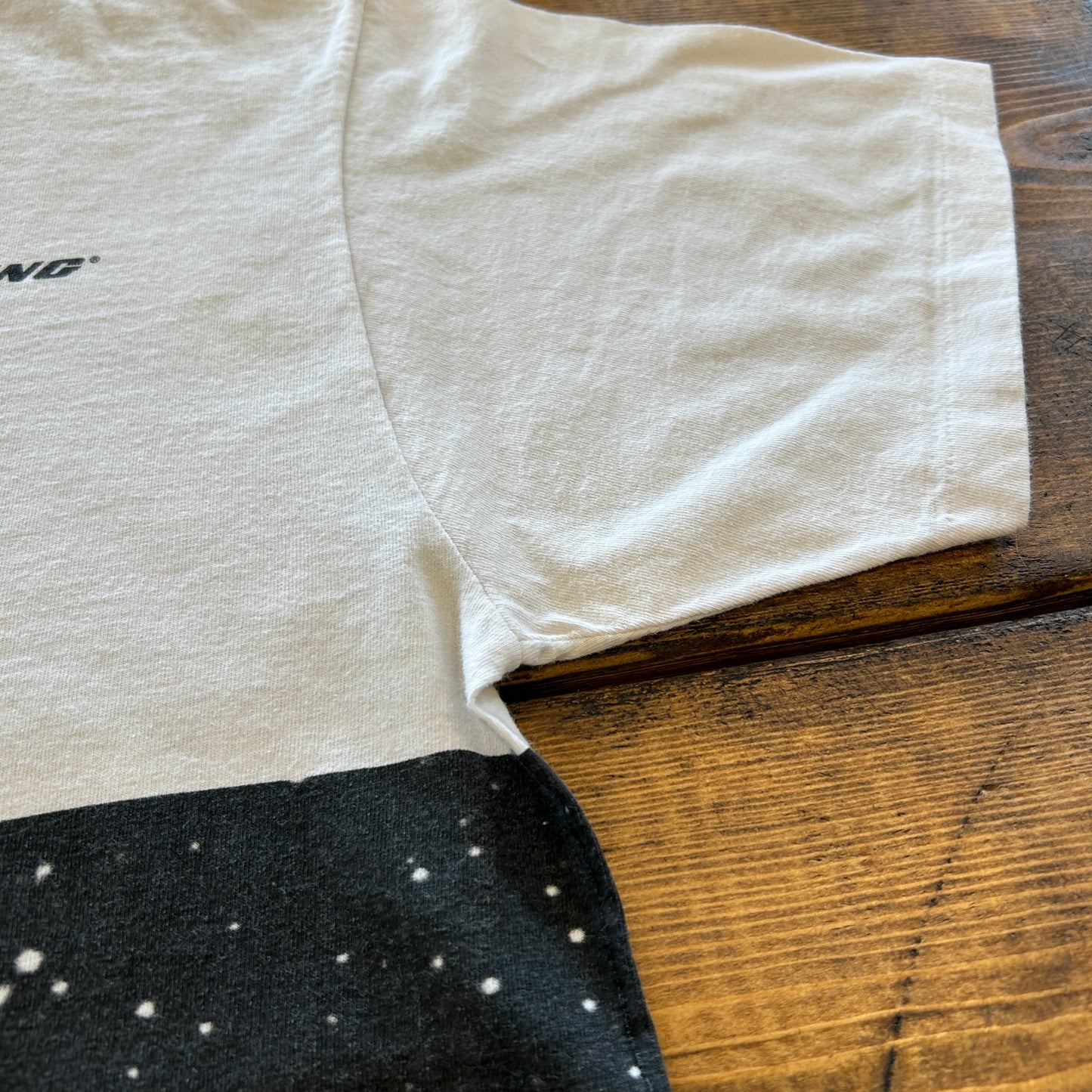 00's ONEITA "BOEING" ボーイング 地球 企業Tシャツ ホワイト (L)/A7557T-SO