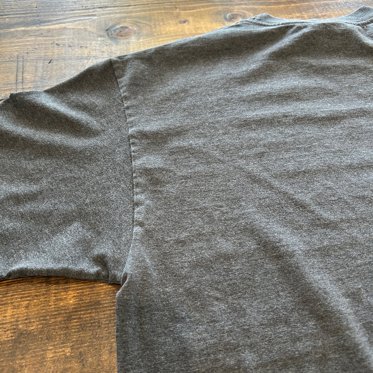 00's BLACK LABEL FIRE ブラックレーベル ロゴTシャツ グレー (L)/A7556T-SO