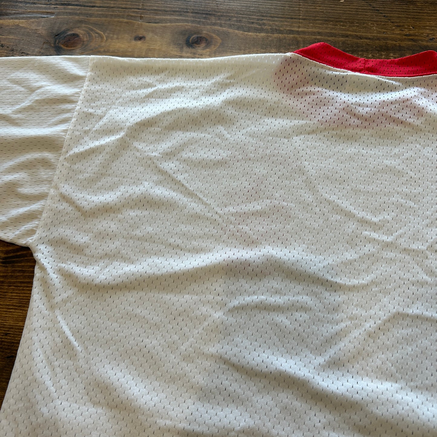70's champion "HERITAGE STAFF" Tシャツ ホワイト (44)/A7560T-SO