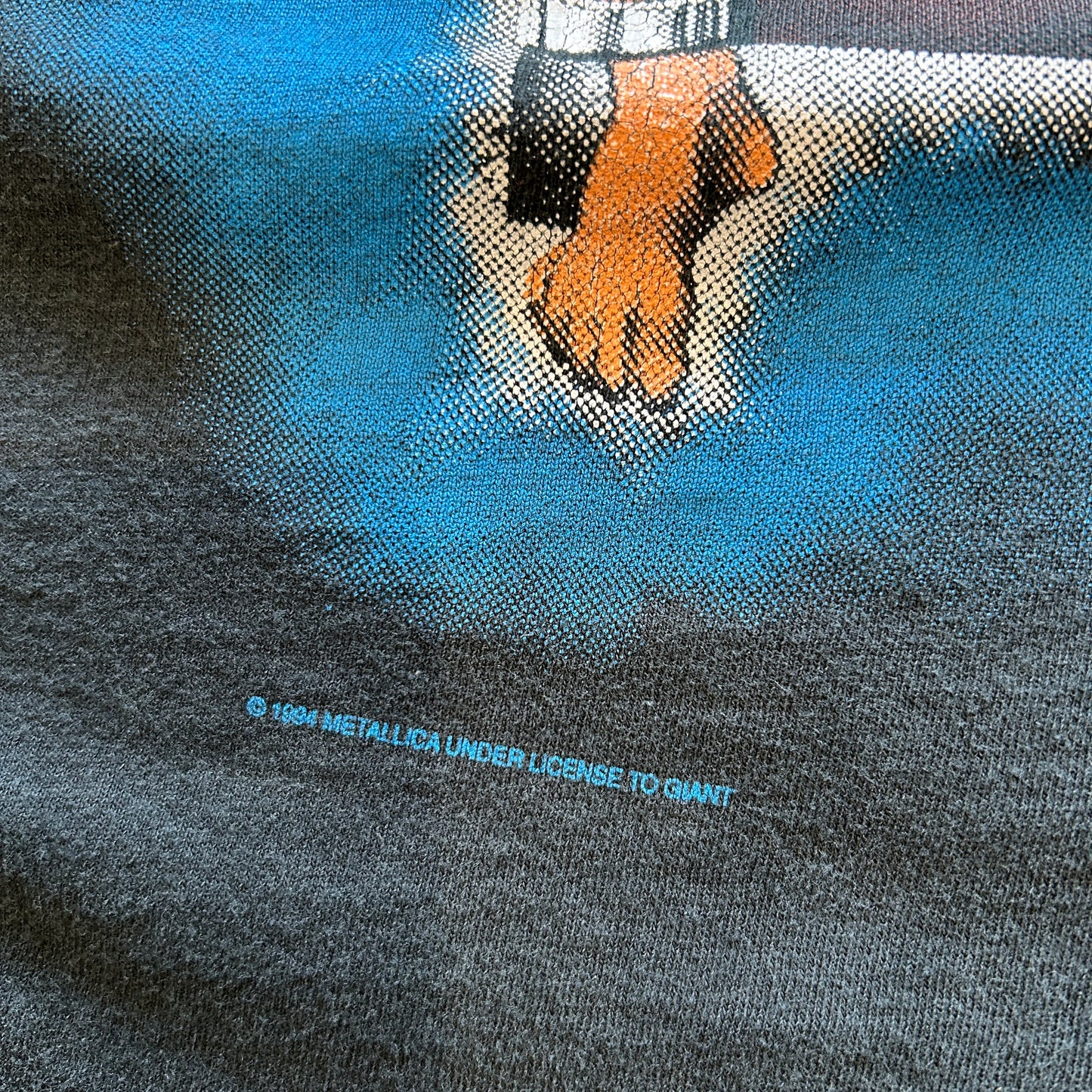 00's Metallica メタリカ RIDE THE LIGHTNING Tシャツ DELTA 黒(M)A7613T-SO