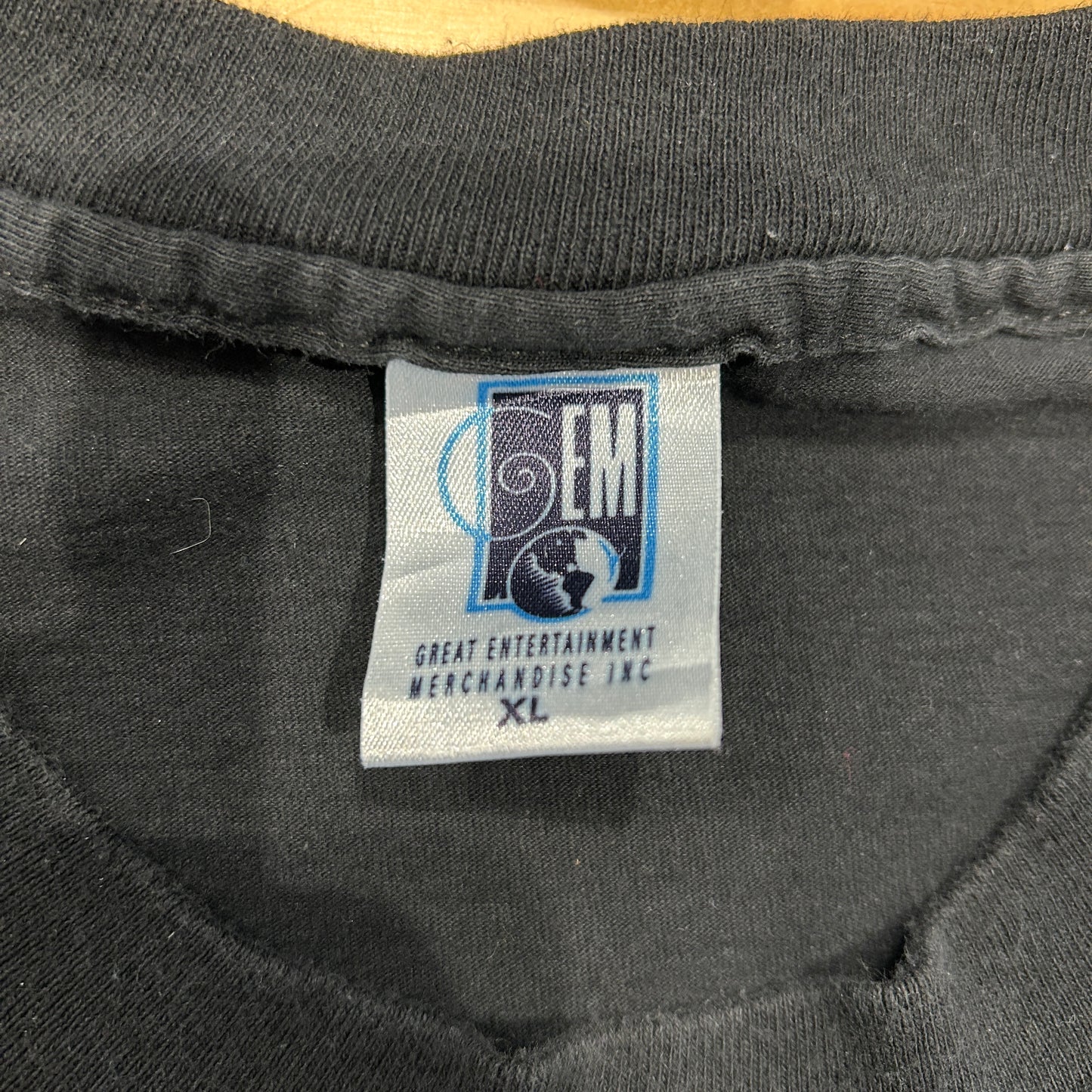 90's GEM WOOD STOCK94' ウッドストックフェス Tシャツ シングルステッチ 黒(XL)/A7380T-SO