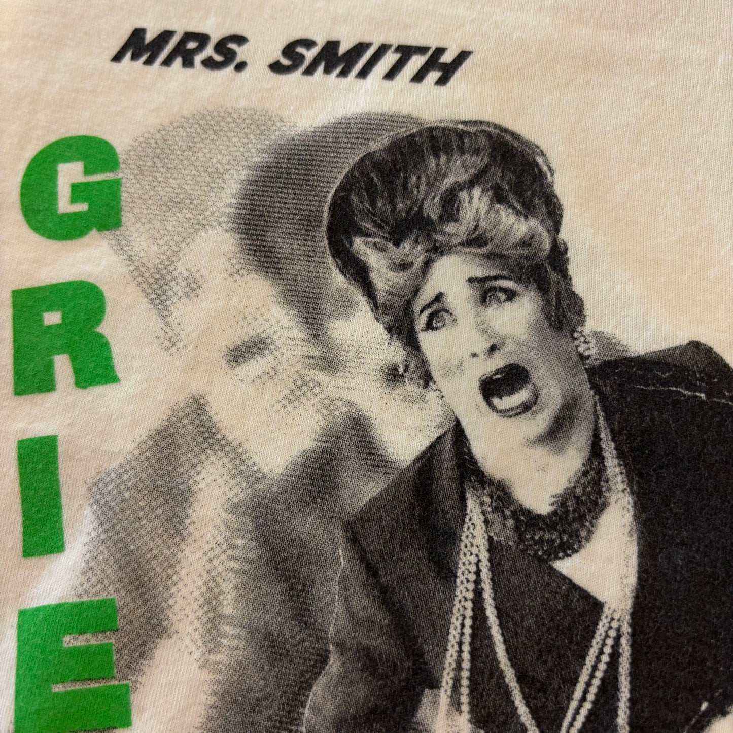00's MRS.SMITH GRIEF and RAGE! プリントTシャツ 白 サイズ不明 /A6832T-SO