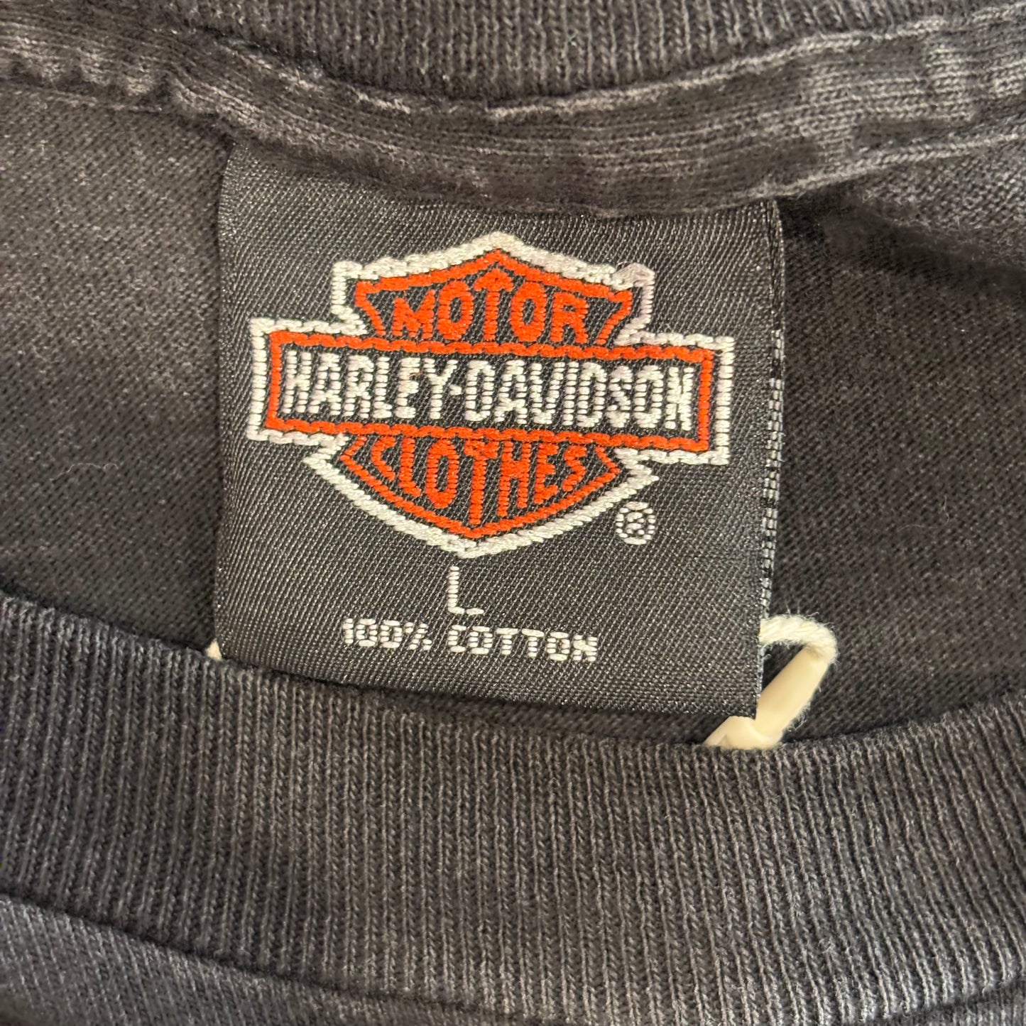 90's HARLEY-DAVIDSON"Sturgis94" Tシャツ シングルステッチ 黒(L)/A3052T-SO