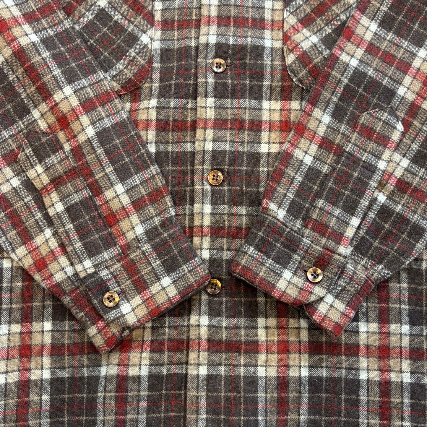 70’s PENDLETON ボードシャツ ブラウン (L)/A1650SH-SO