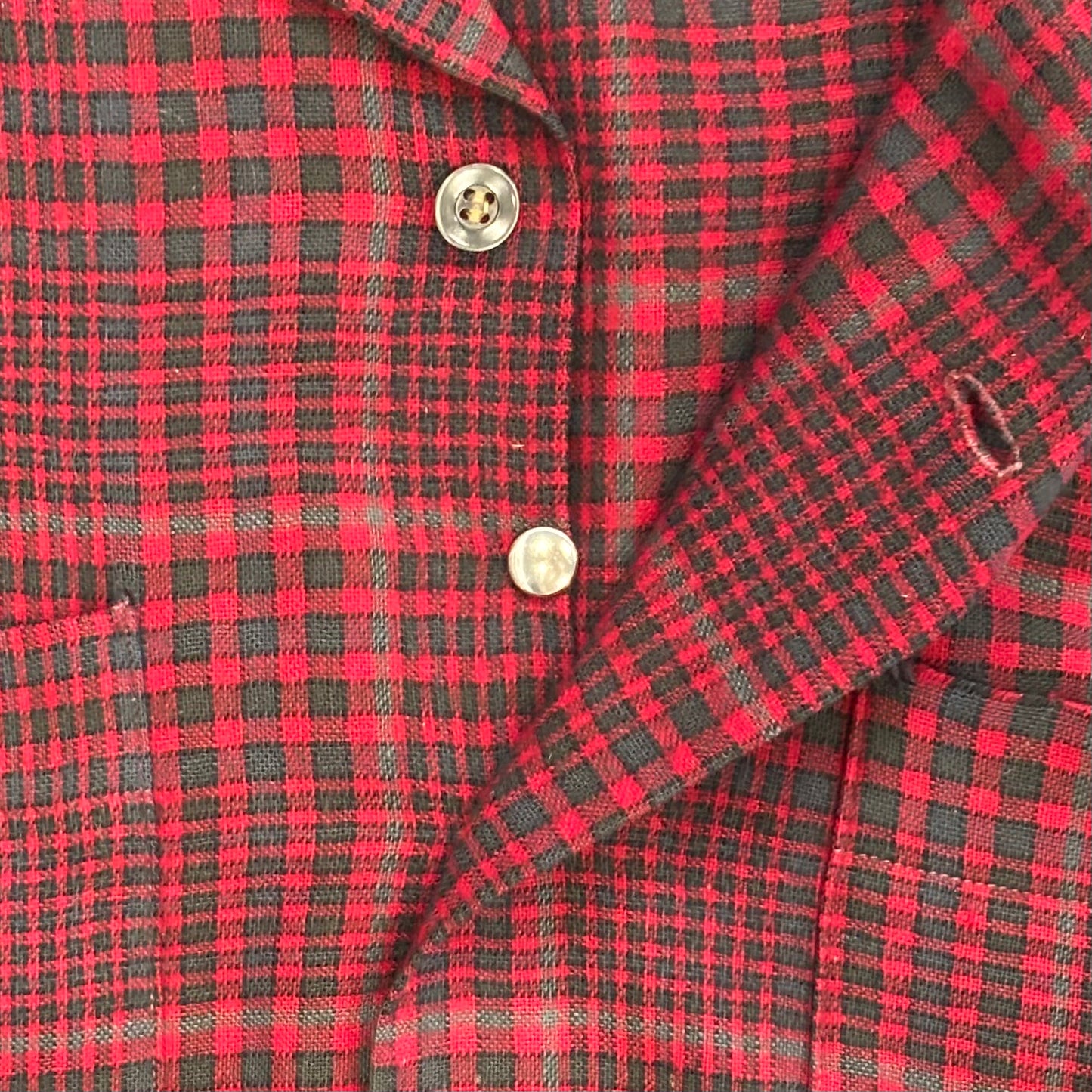 80’s PENDLETON ウールシャツ レッド (M)/A5553SH-SO