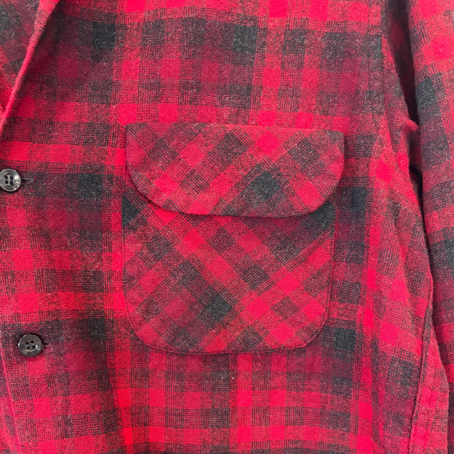 50’s PENDLETON ボードシャツ レッド (L)/A6038SH-SO