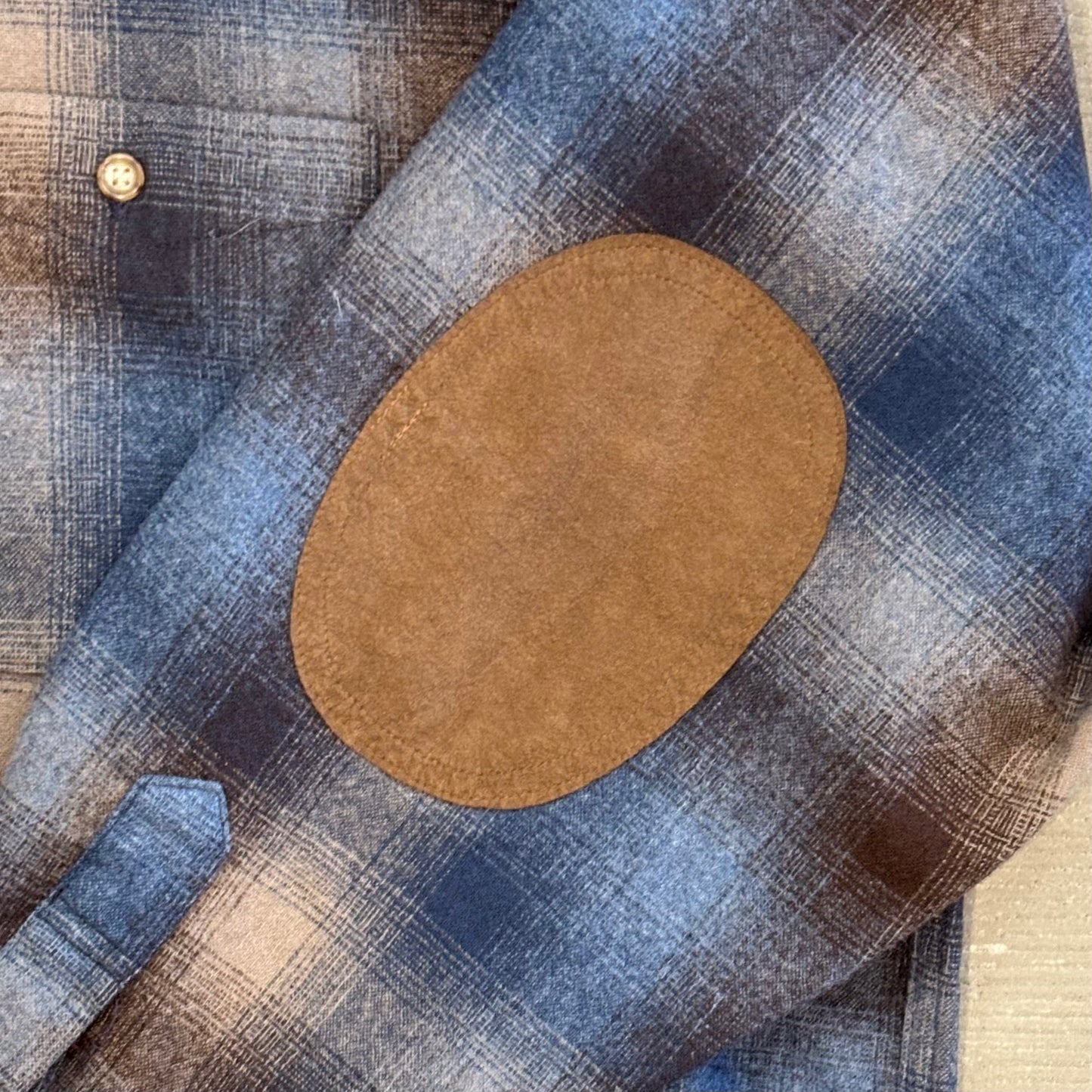 90’s PENDLETON ウールシャツ ブルー (XXL)/A5082SH-SO