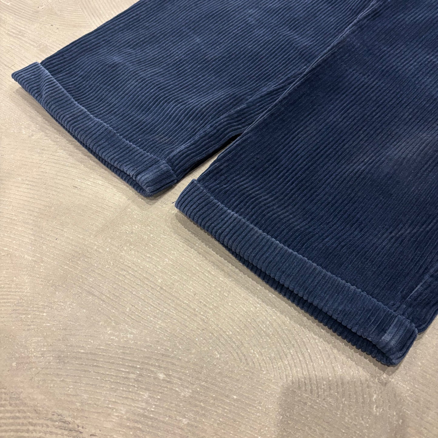 90's DOCKERS KHAKIS 2タック コーデュロイパンツ ネイビー (36×31)/B3365P-SO