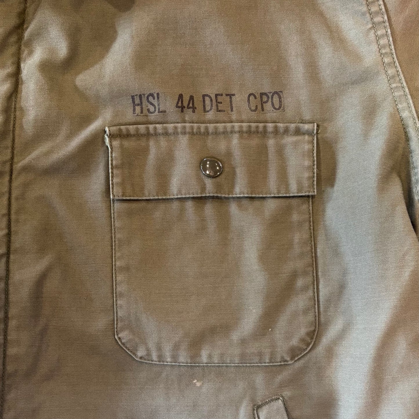 70's U.S.NAVY A2 デッキジャケット(L)/A6039J-SO
