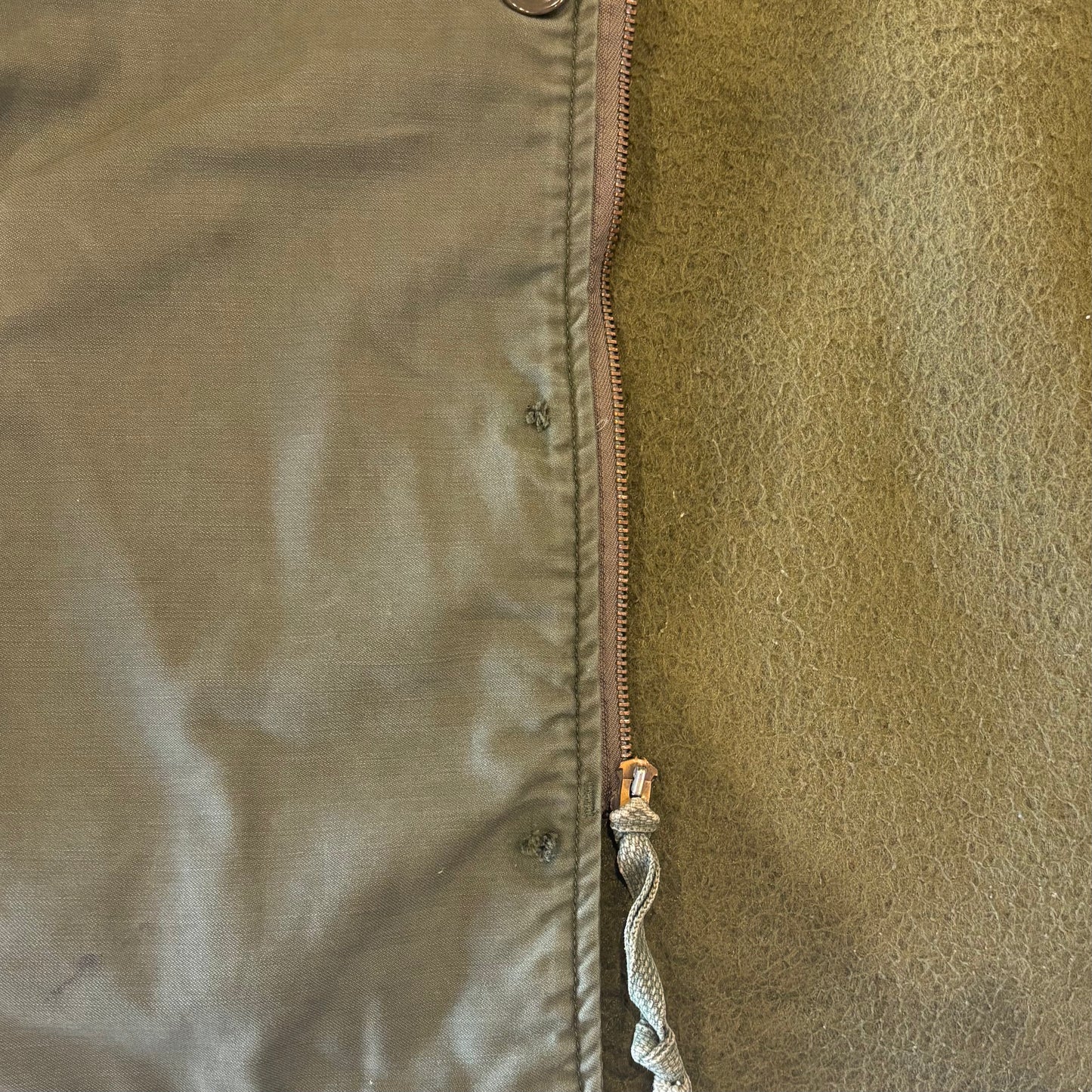 70's U.S.NAVY A2 デッキジャケット(L)/A6039J-SO