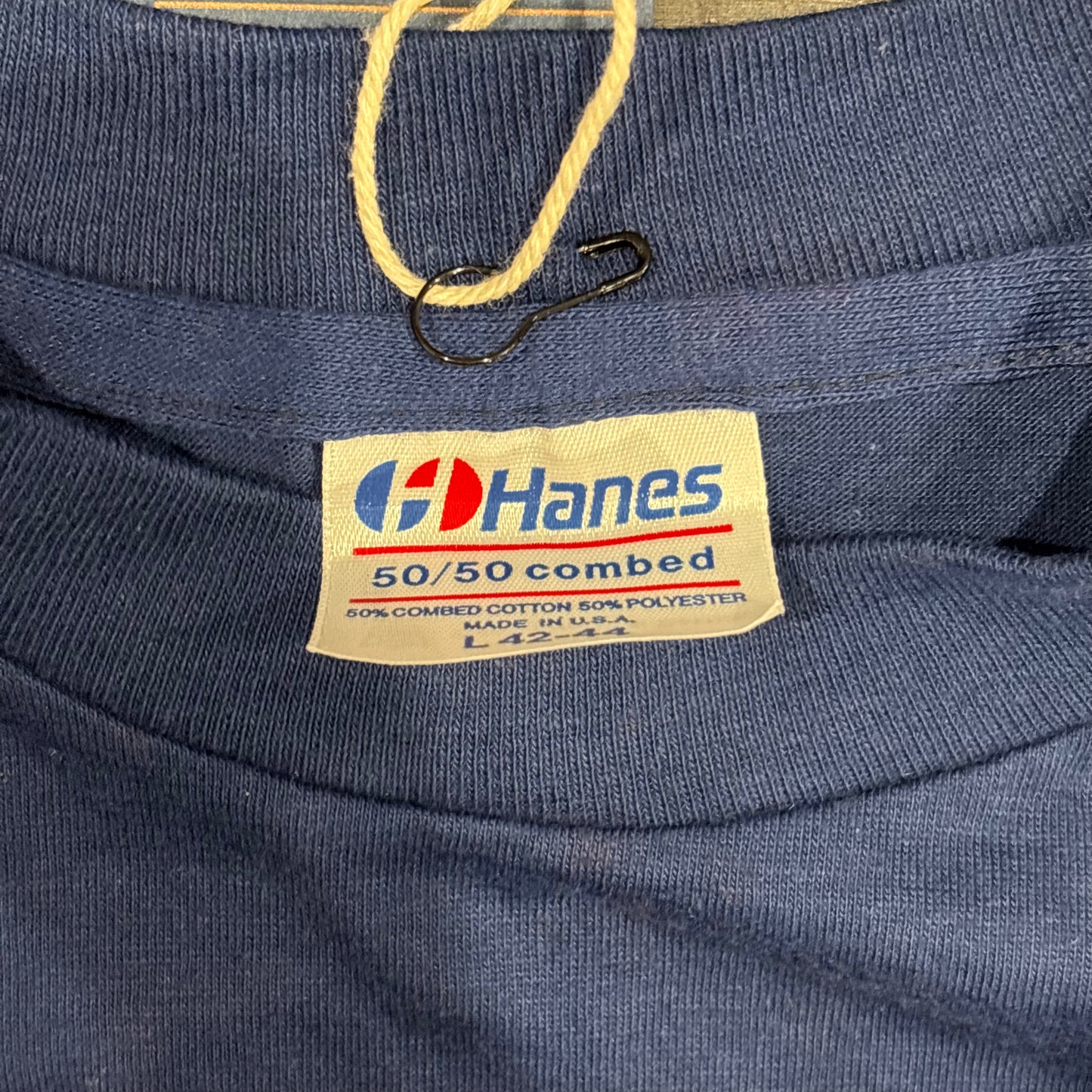 80's Hanes "HILL STREET BLUES" ドラマTシャツ 青 (L)/A7266T-SO