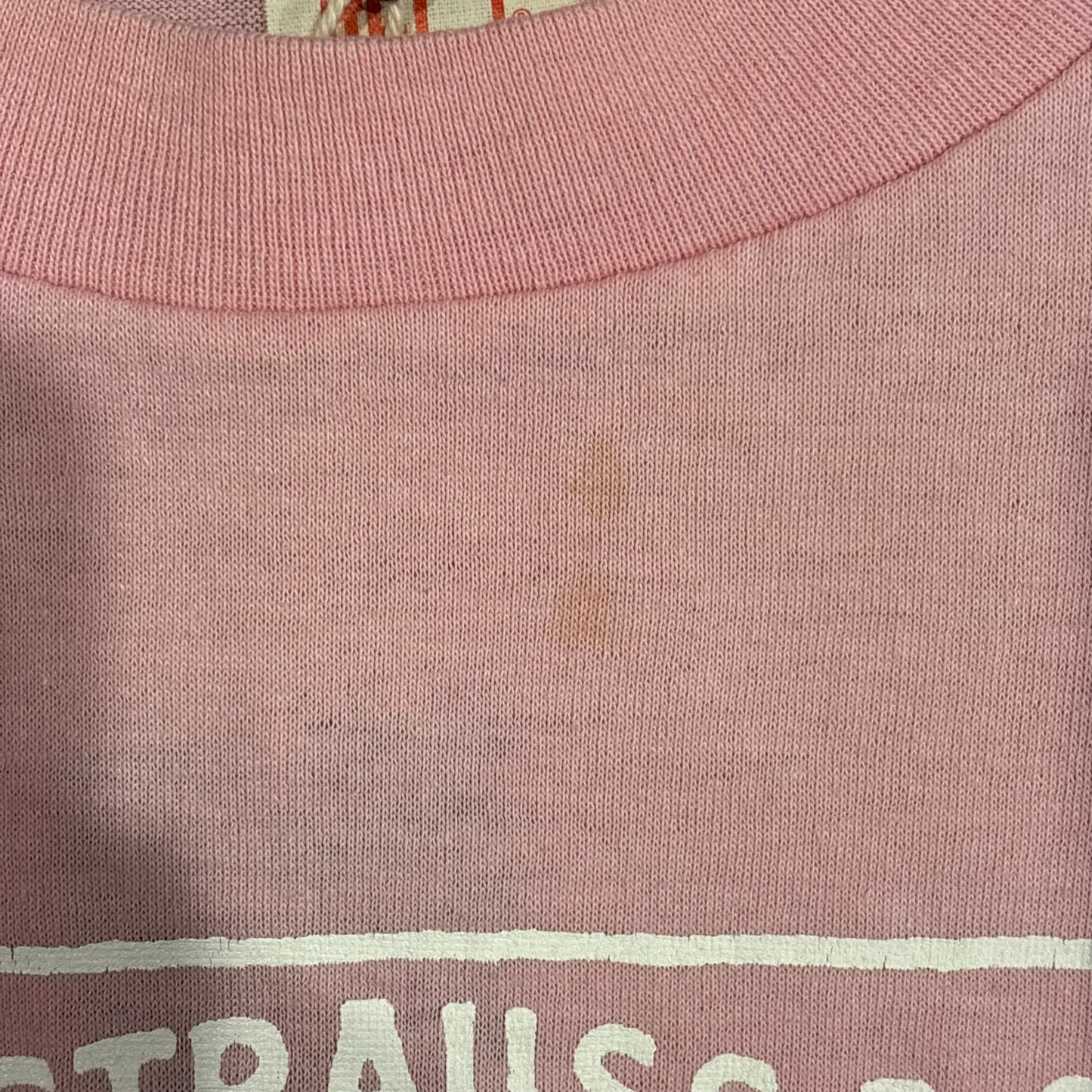 80's HEF-T Levi's リーバイス ロゴTシャツ ピンク (L) /A7269T-SO
